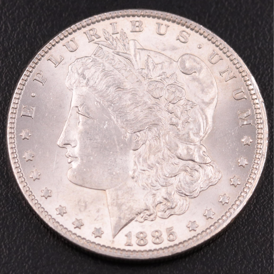 1885 Morgan Silver Dollar