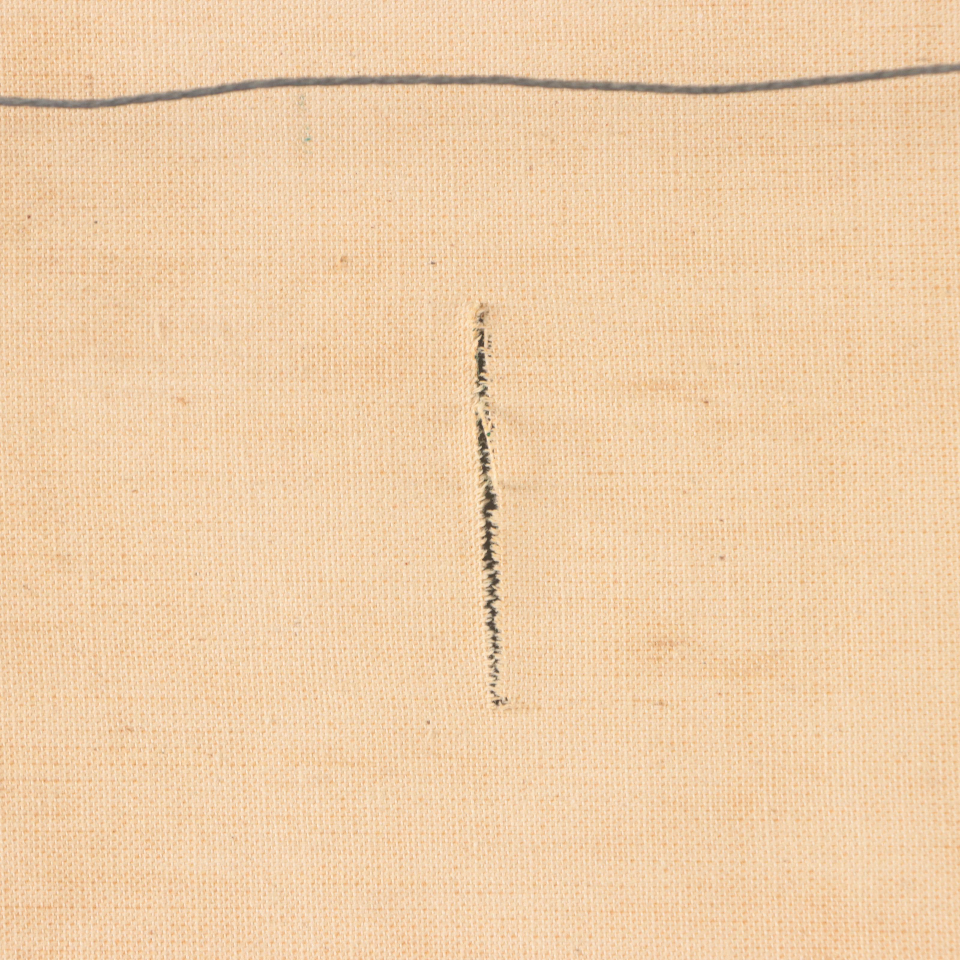 R. Parish Stream Landscape Oil Painting, 1971