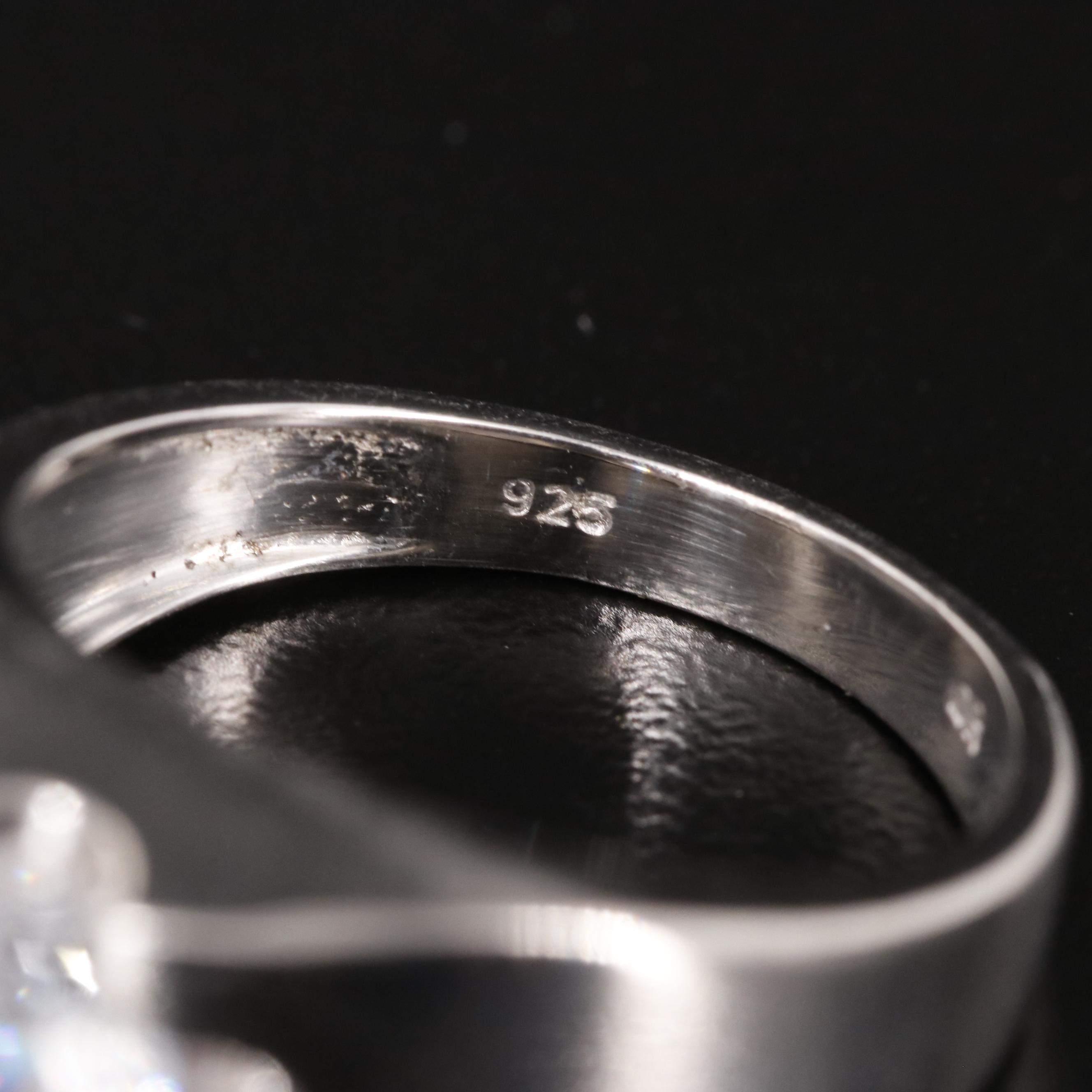 Sterling Cubic Zirconia Ring