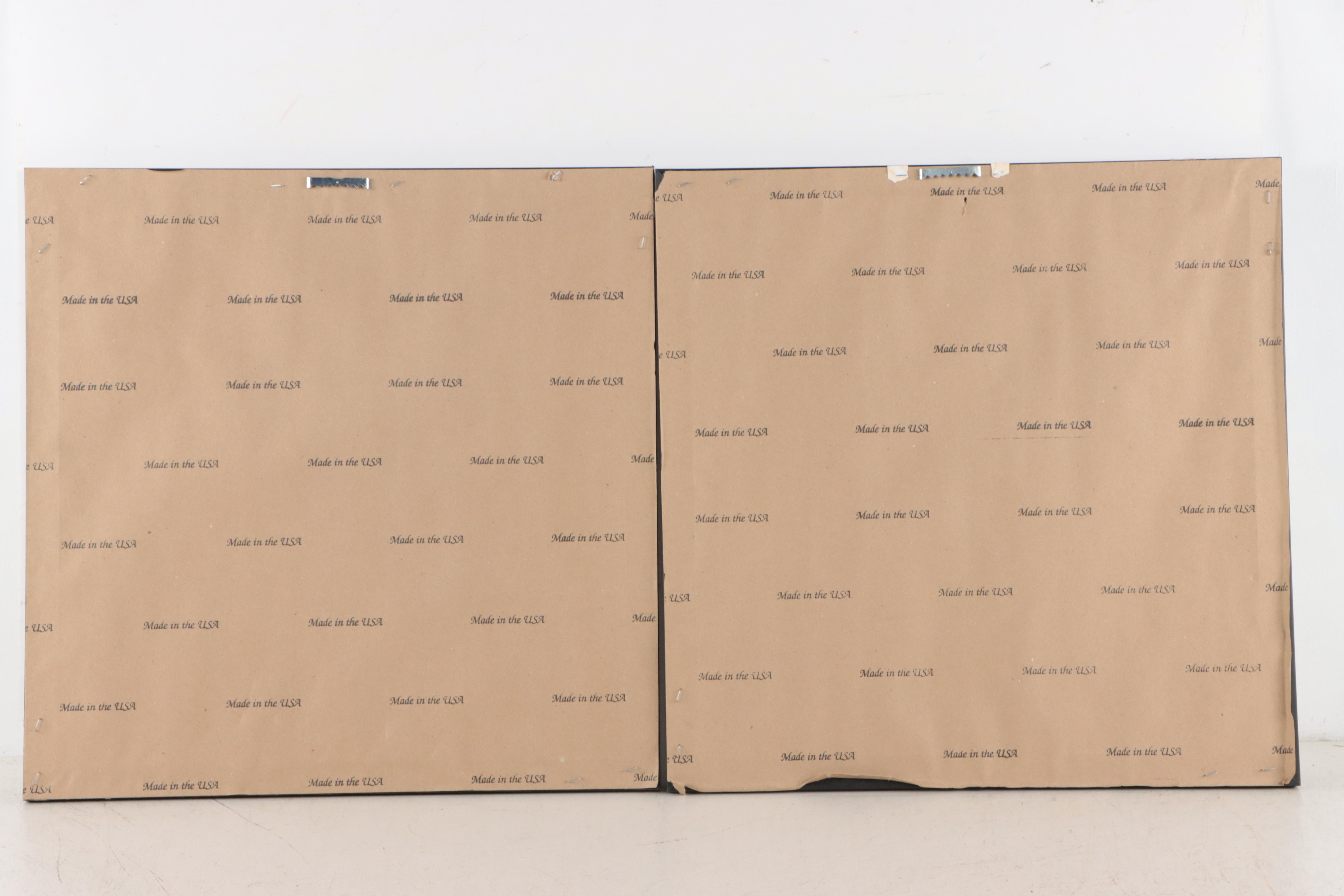 Bourbon and Vodka Recipe Foiled Prints, 21st Century