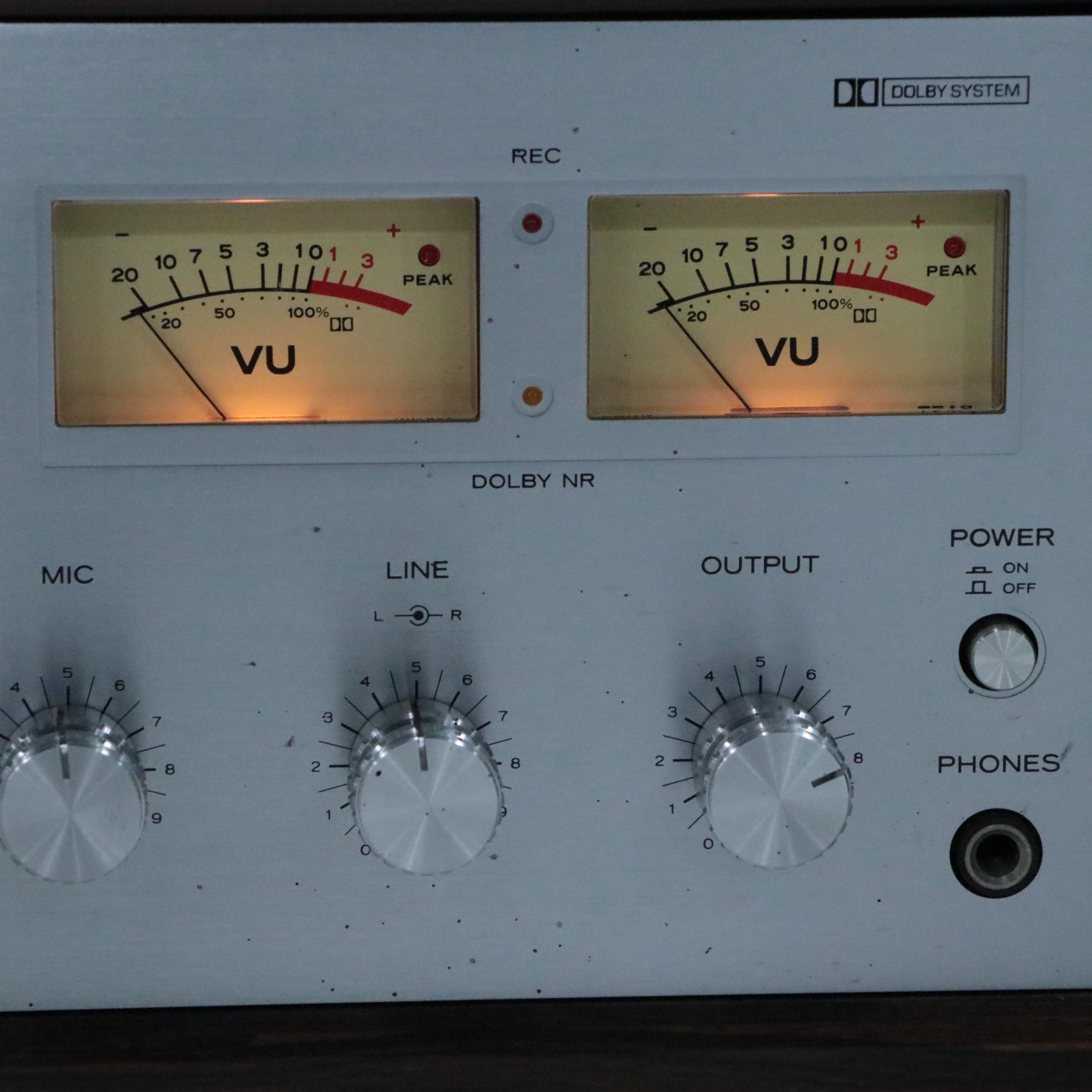TEAC Stereo Cassette Deck With Dolby, Circa 1976