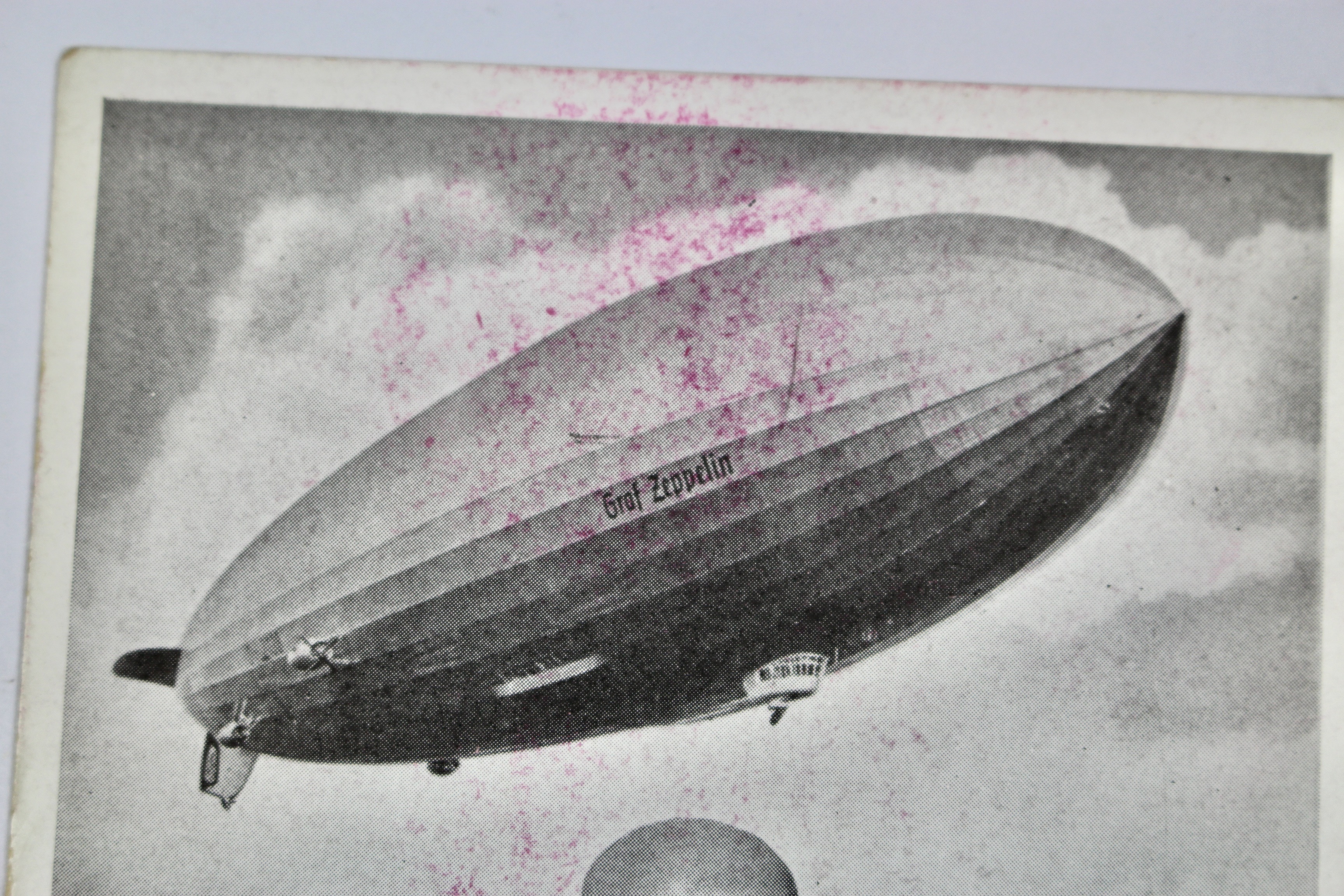 German Zeppelin Postcard, 1939
