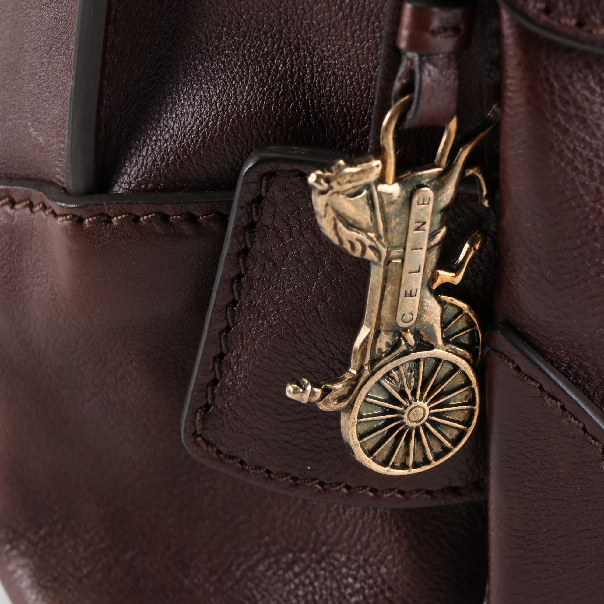 Celine Boogie Handbag in Grain Leather