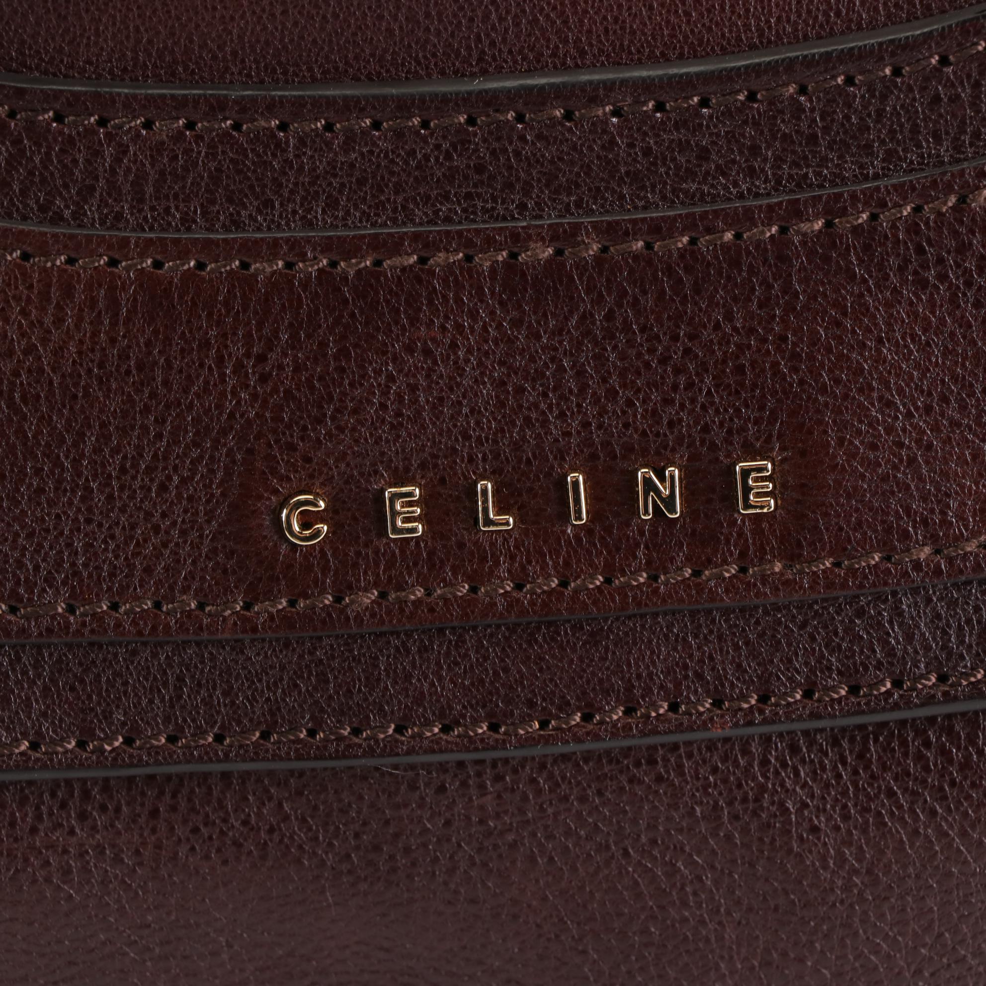Celine Boogie Handbag in Grain Leather