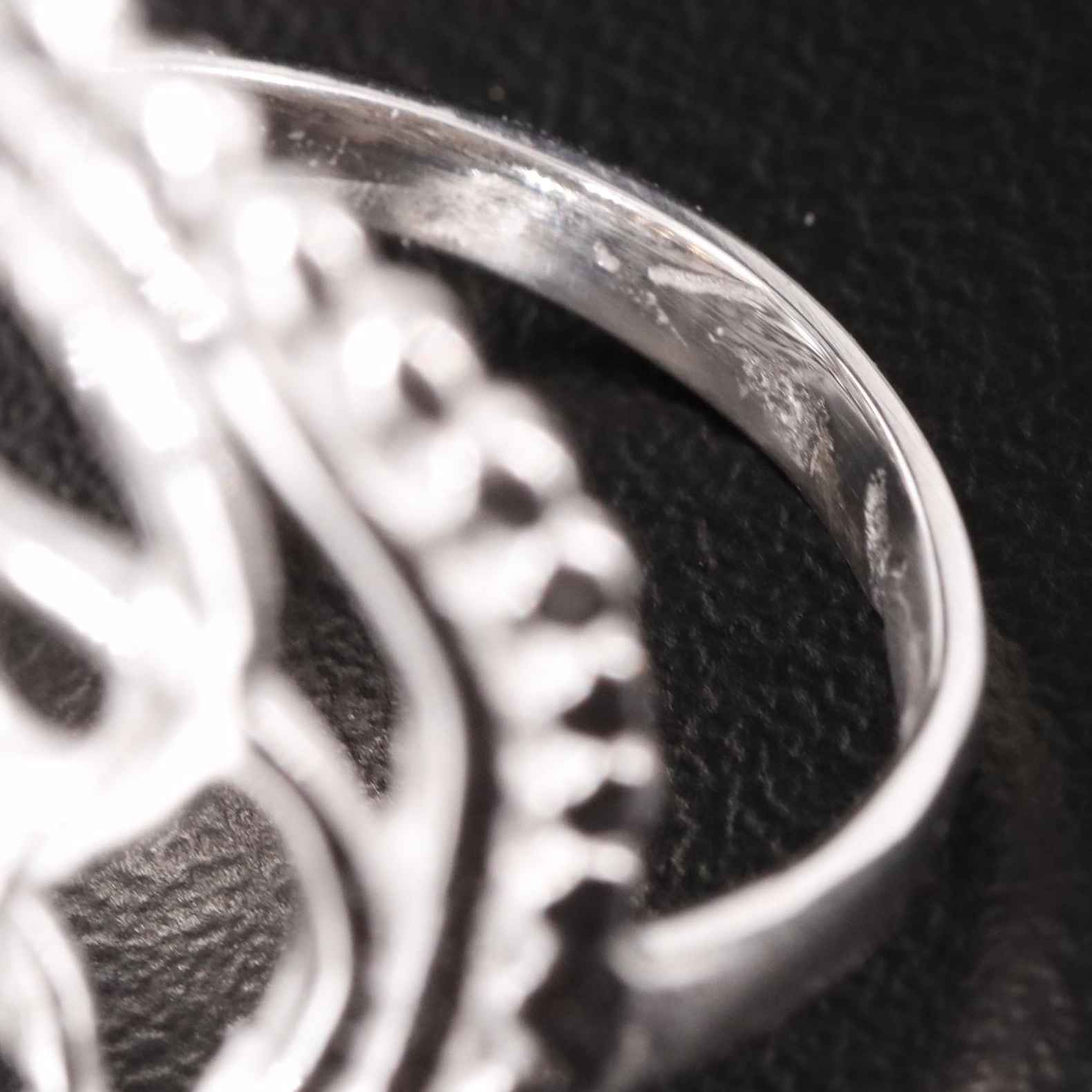 Sterling Smoky Quartz Statement Ring