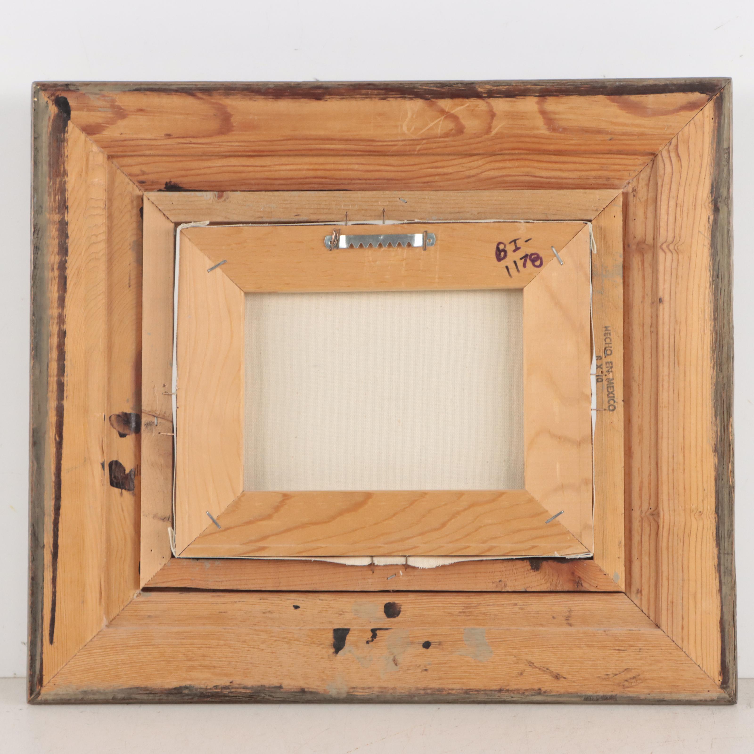 Oil Painting of a Seascape, Late 20th Century