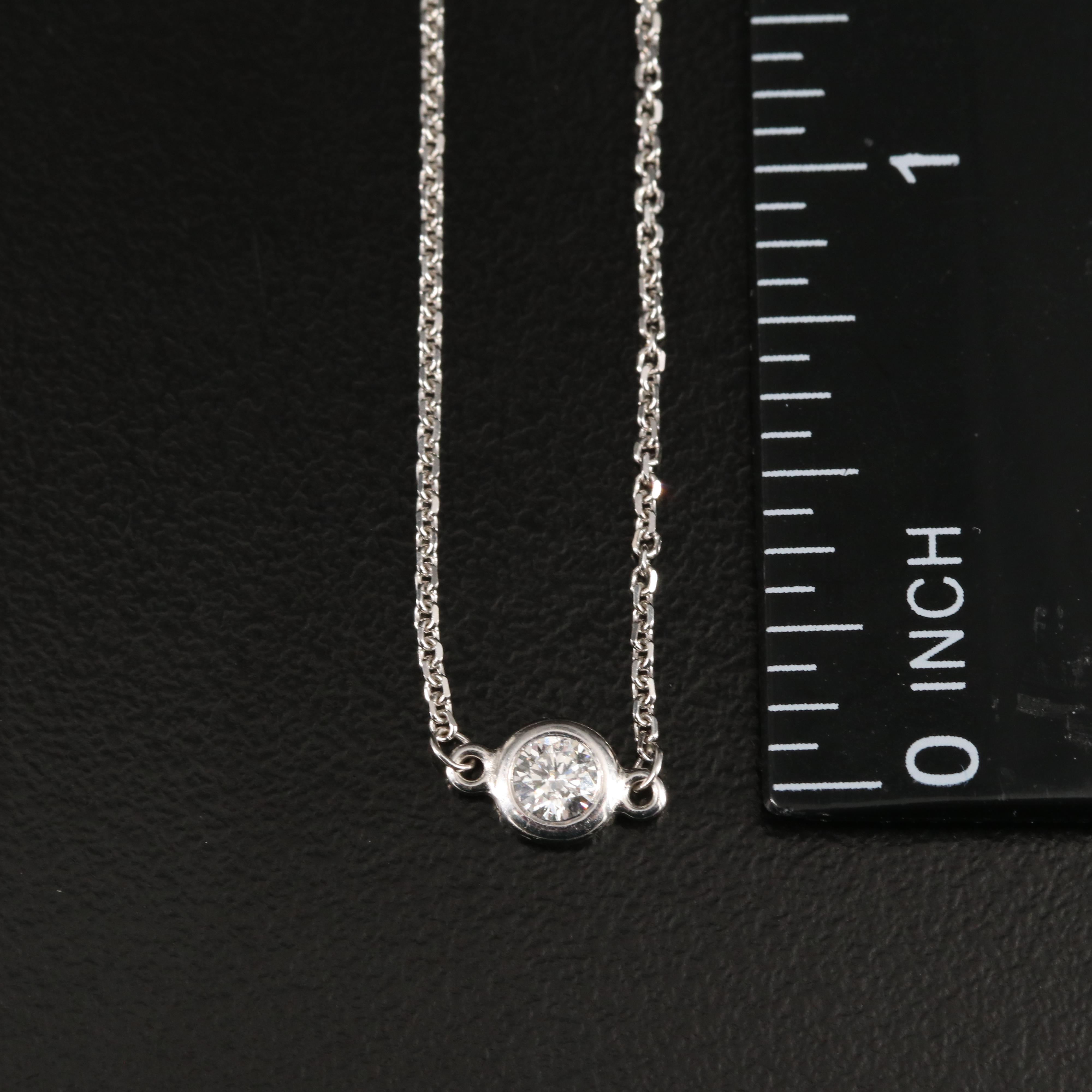 EFFY 14K 0.15 CT Diamond Solitaire Bolo Bracelet