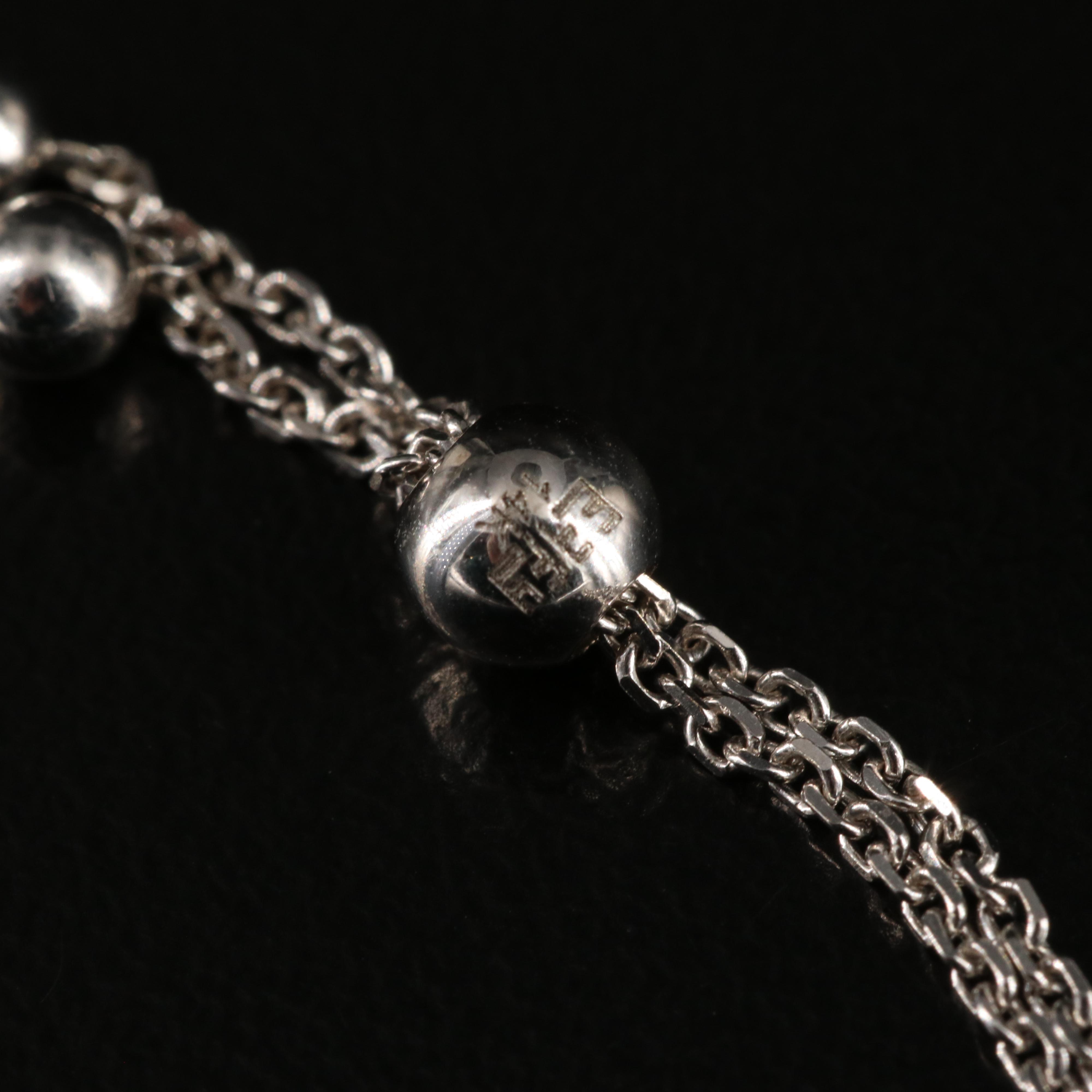 EFFY 14K 0.15 CT Diamond Solitaire Bolo Bracelet