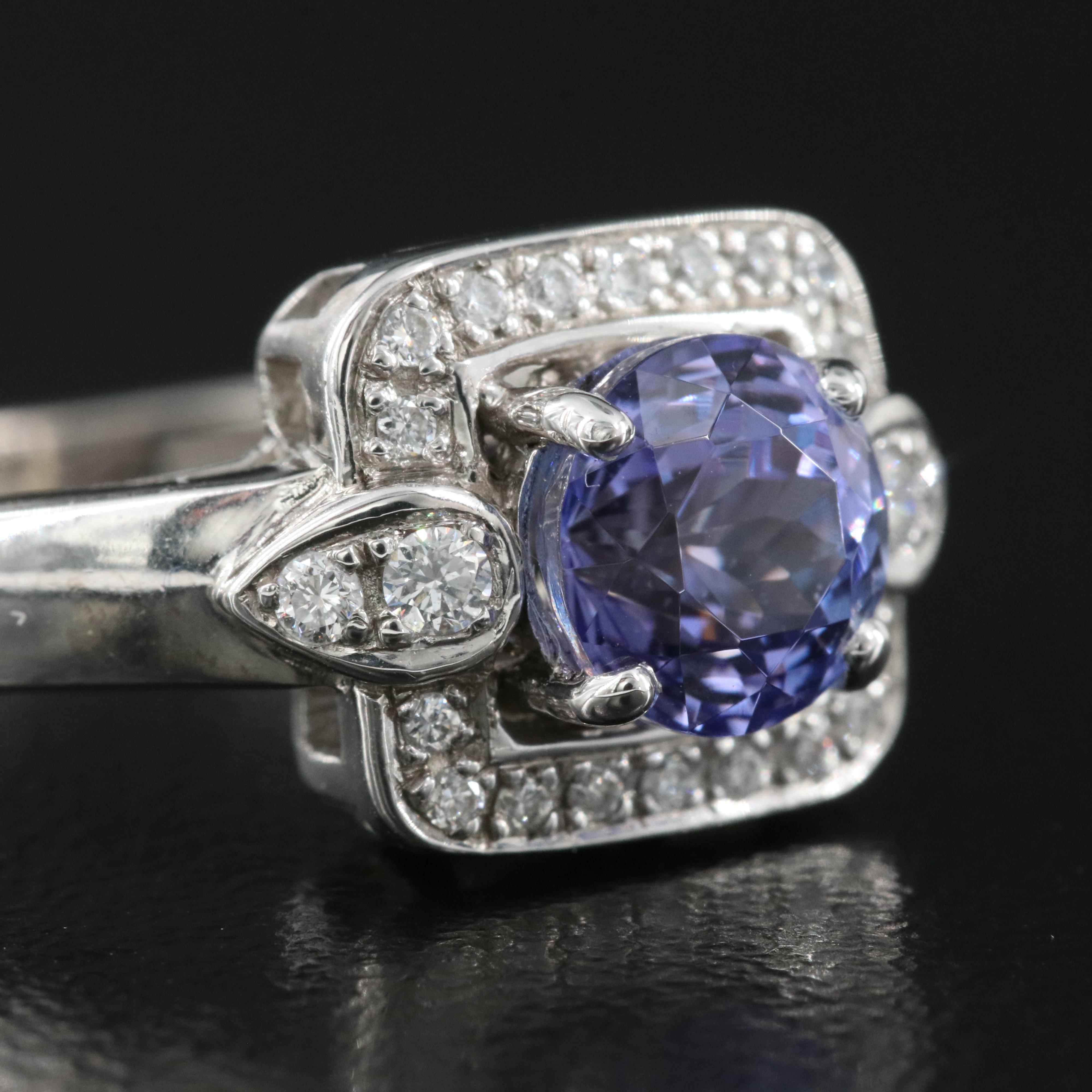 Le Vian 14K Tanzanite and Diamond Ring