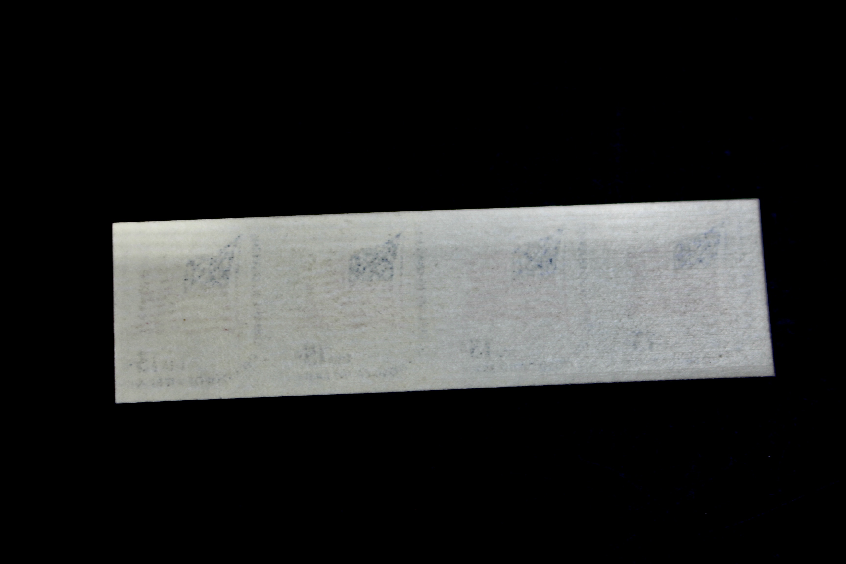 Three Mint Never Hinged Error Postage Stamps