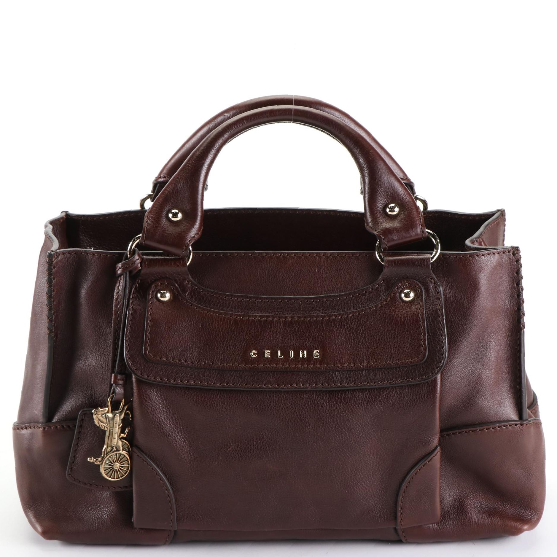 Celine Boogie Handbag in Grain Leather