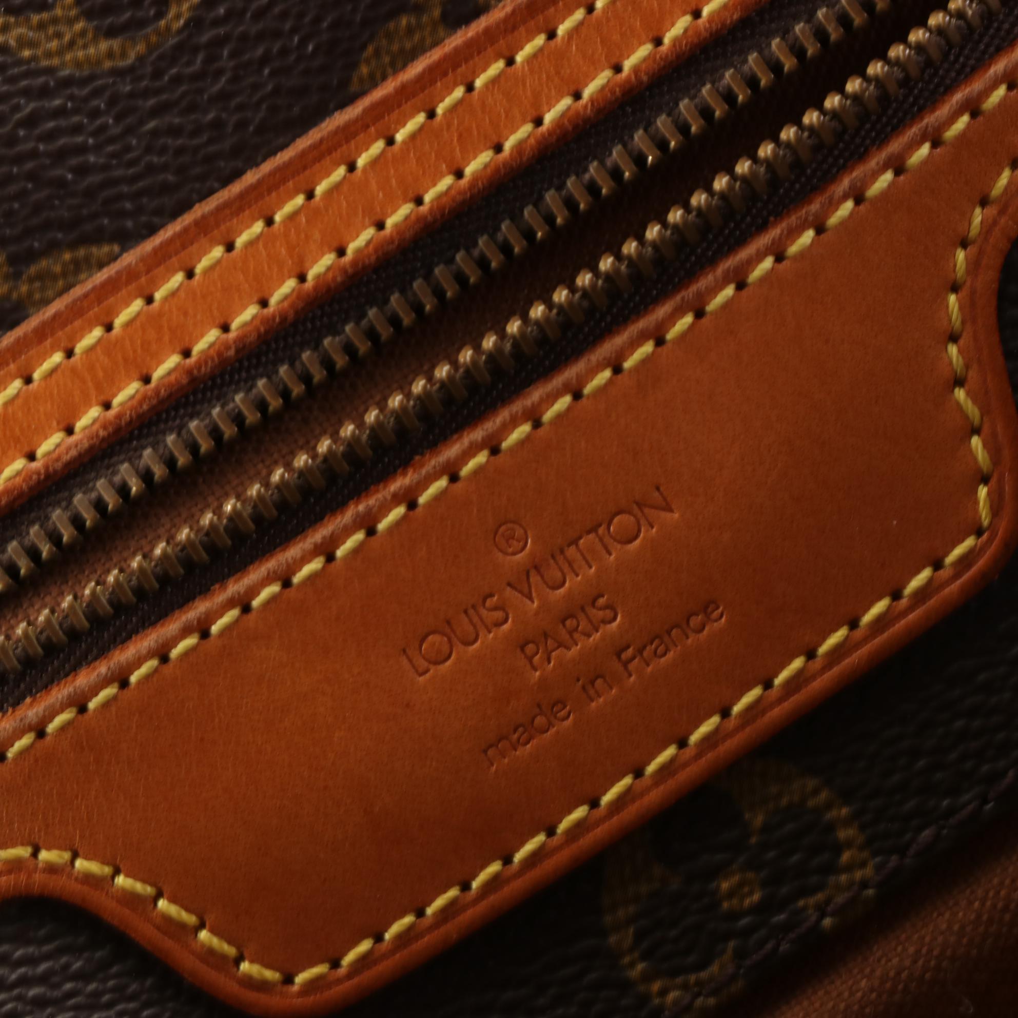 Louis Vuitton Sac Shopping Tote in Monogram Canvas and Vachetta Leather