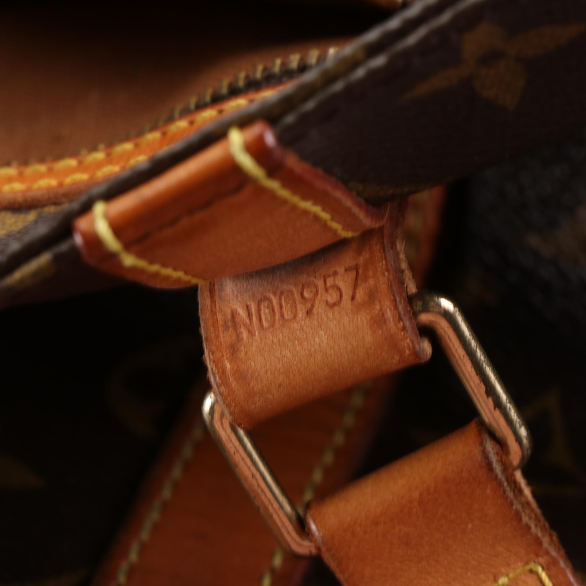 Louis Vuitton Sac Shopping Tote in Monogram Canvas and Vachetta Leather