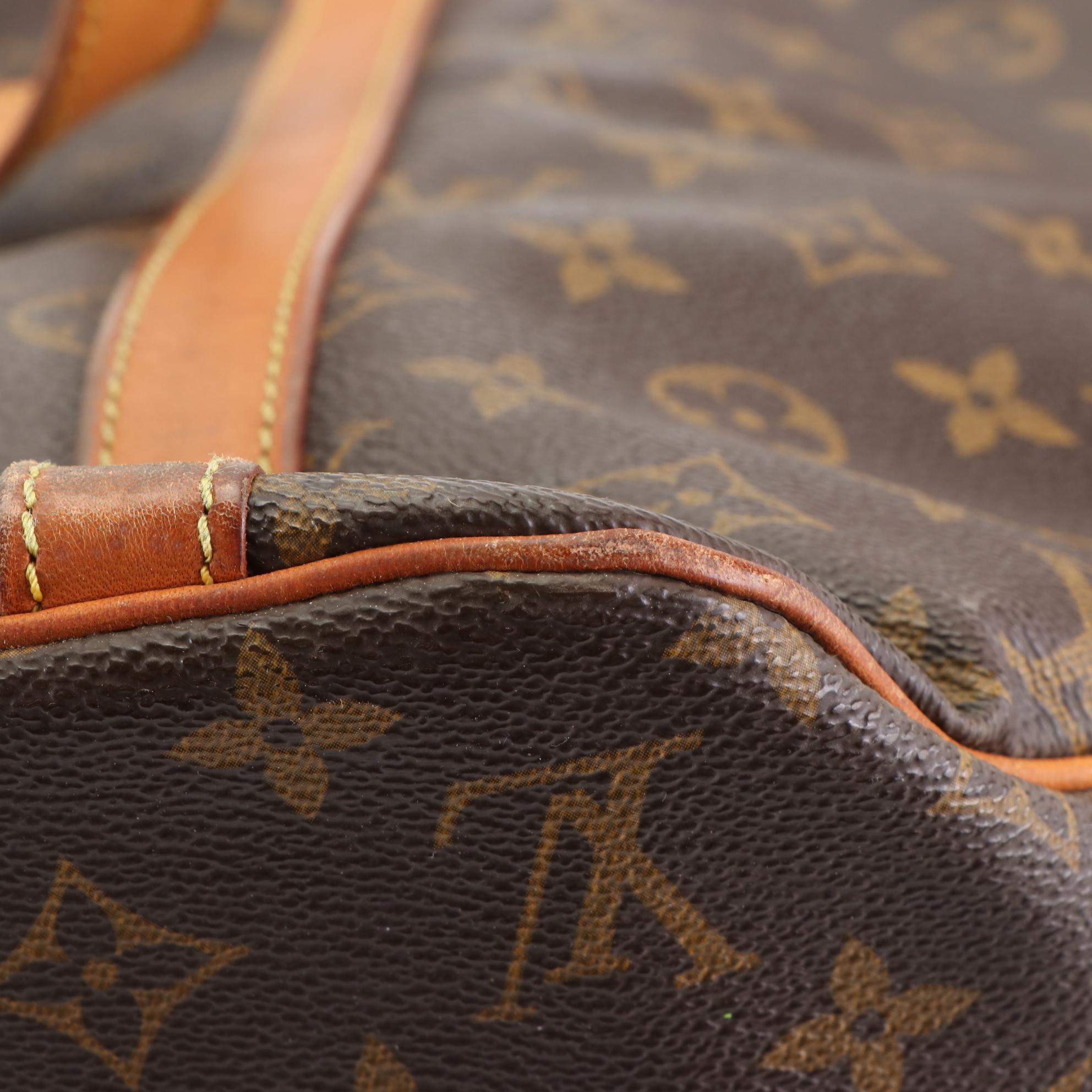 Louis Vuitton Sac Shopping Tote in Monogram Canvas and Vachetta Leather