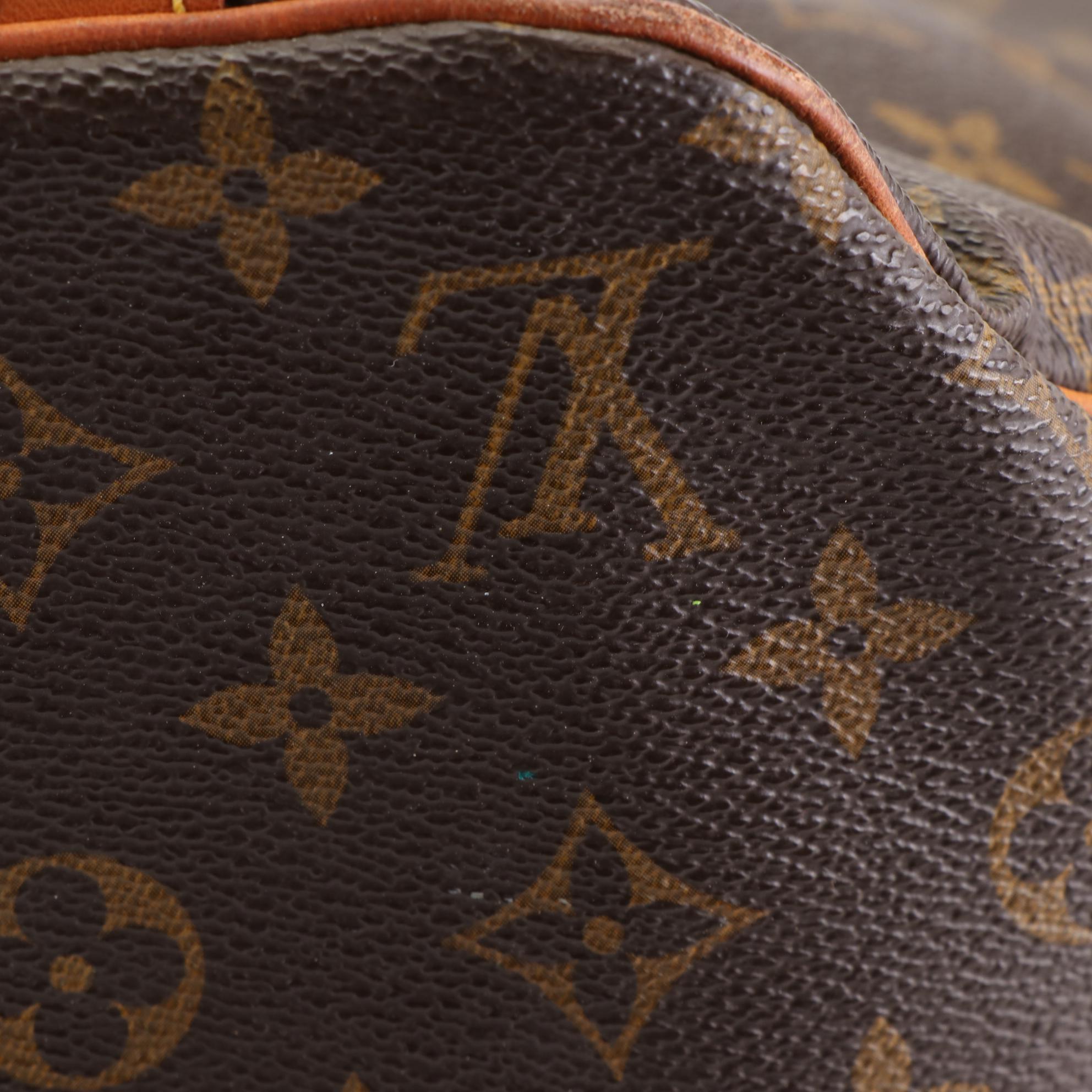 Louis Vuitton Sac Shopping Tote in Monogram Canvas and Vachetta Leather