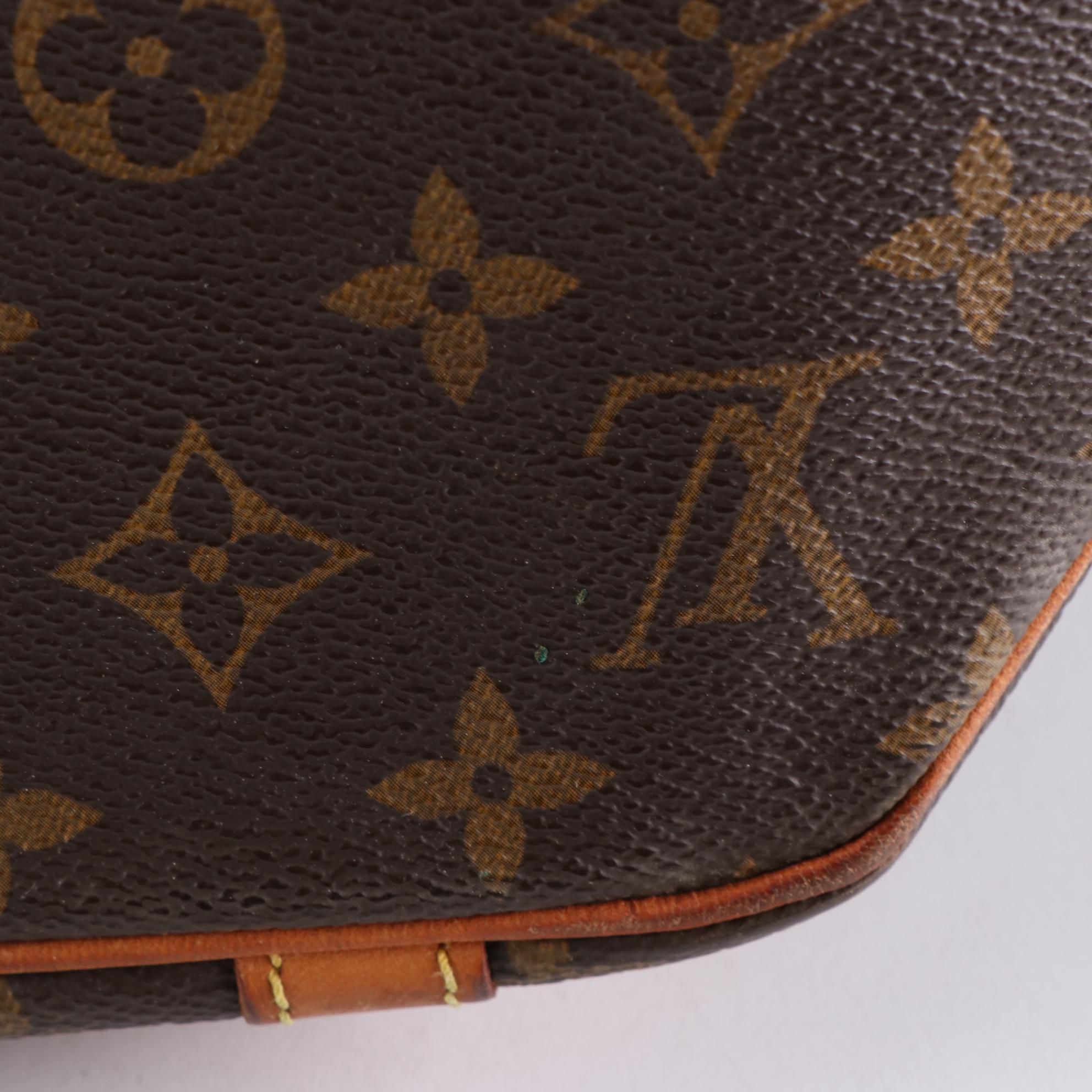 Louis Vuitton Sac Shopping Tote in Monogram Canvas and Vachetta Leather