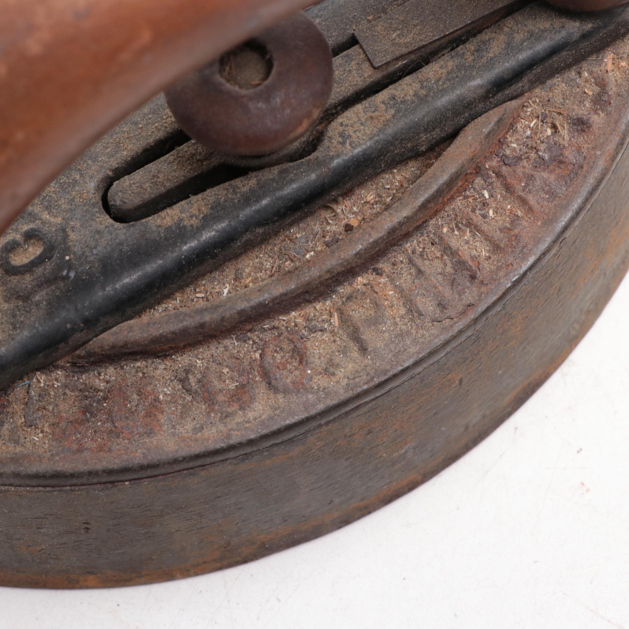 Griswold Cast Iron Frying Pans with Other Cookware, Sad Irons and Shoe Mold