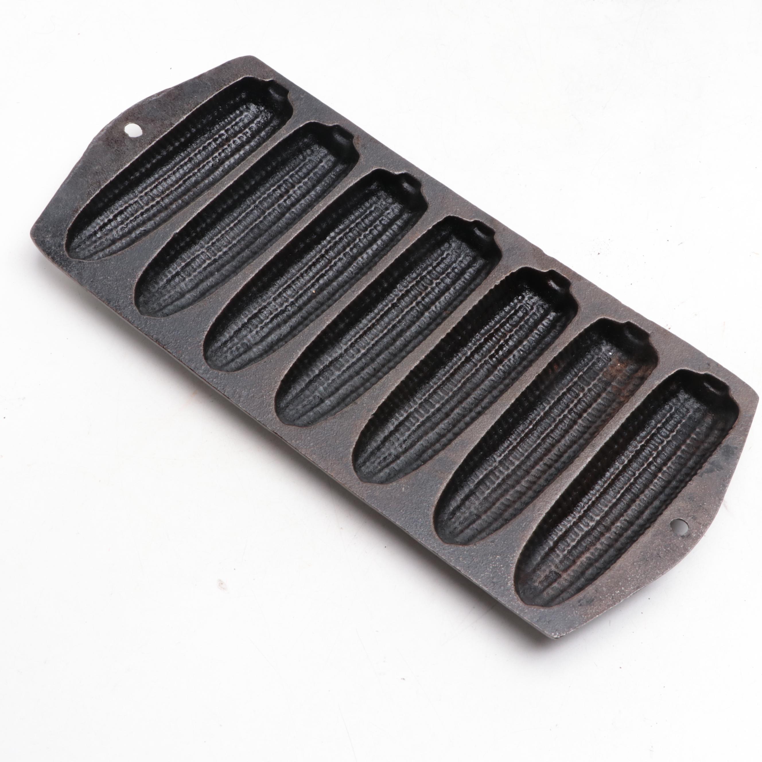 Griswold Cast Iron Frying Pans with Other Cookware, Sad Irons and Shoe Mold