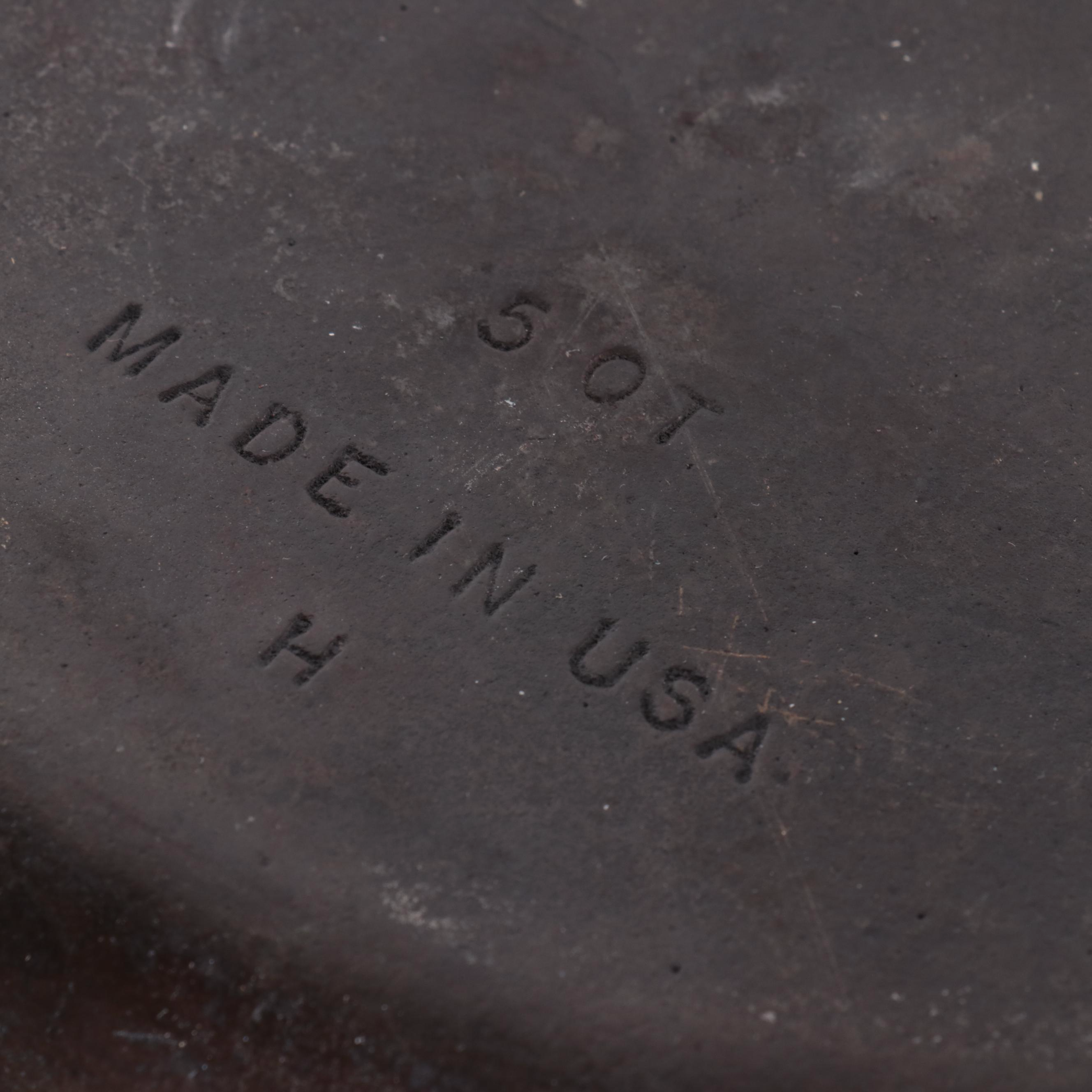 Griswold Cast Iron Frying Pans with Other Cookware, Sad Irons and Shoe Mold
