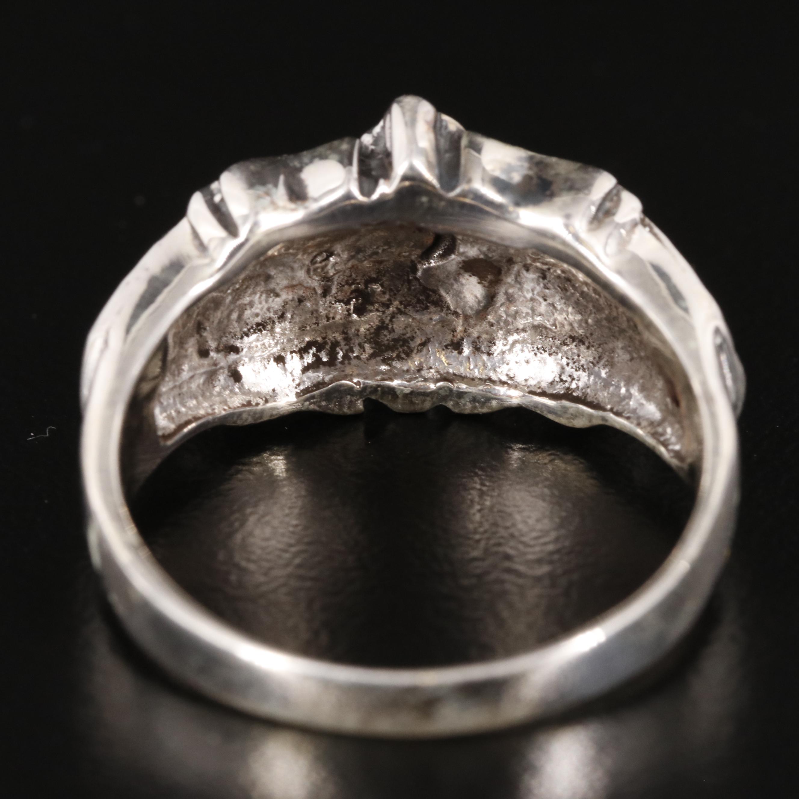 Sterling Textured Ring