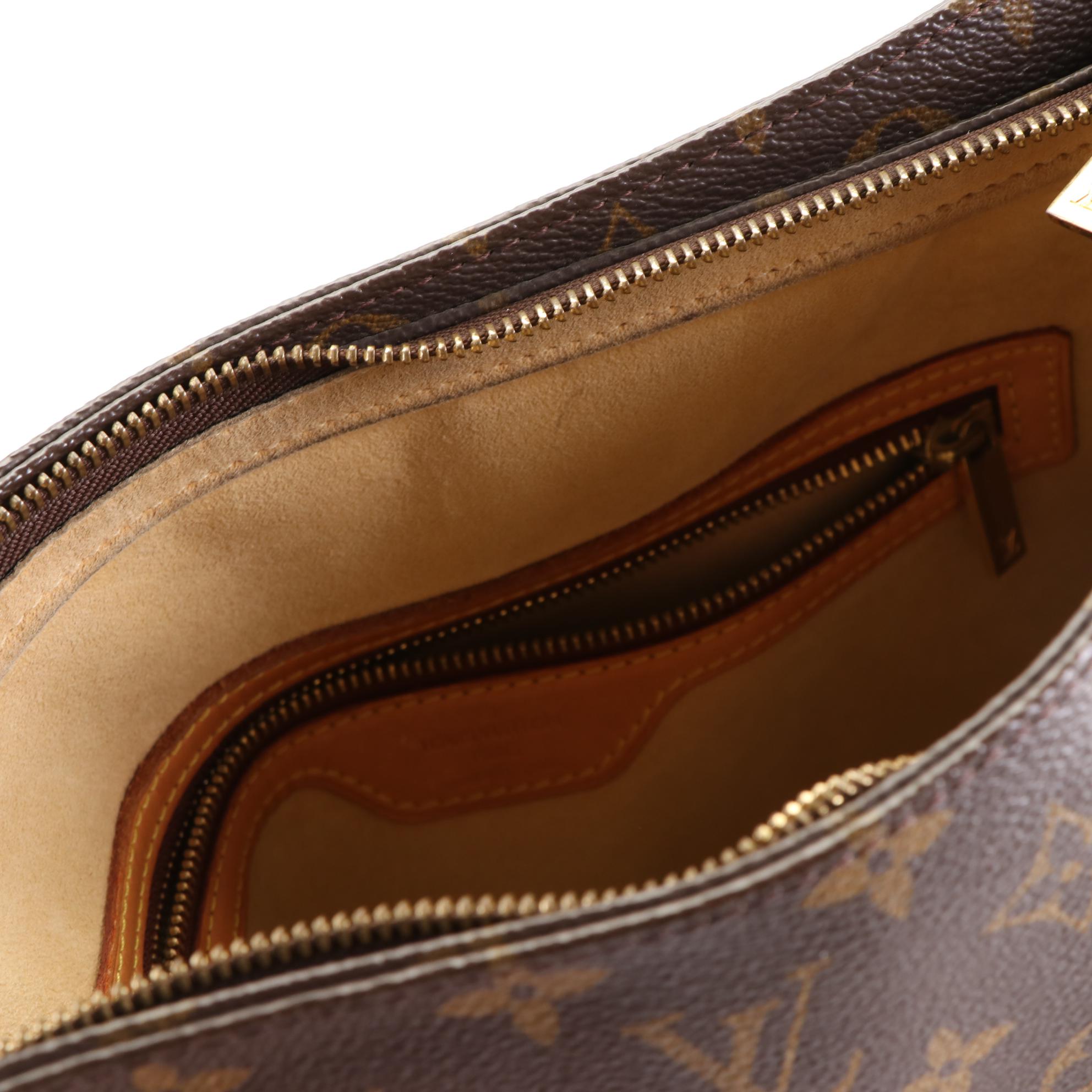 Louis Vuitton Looping GM Bag in Monogram Canvas and Vachetta Leather