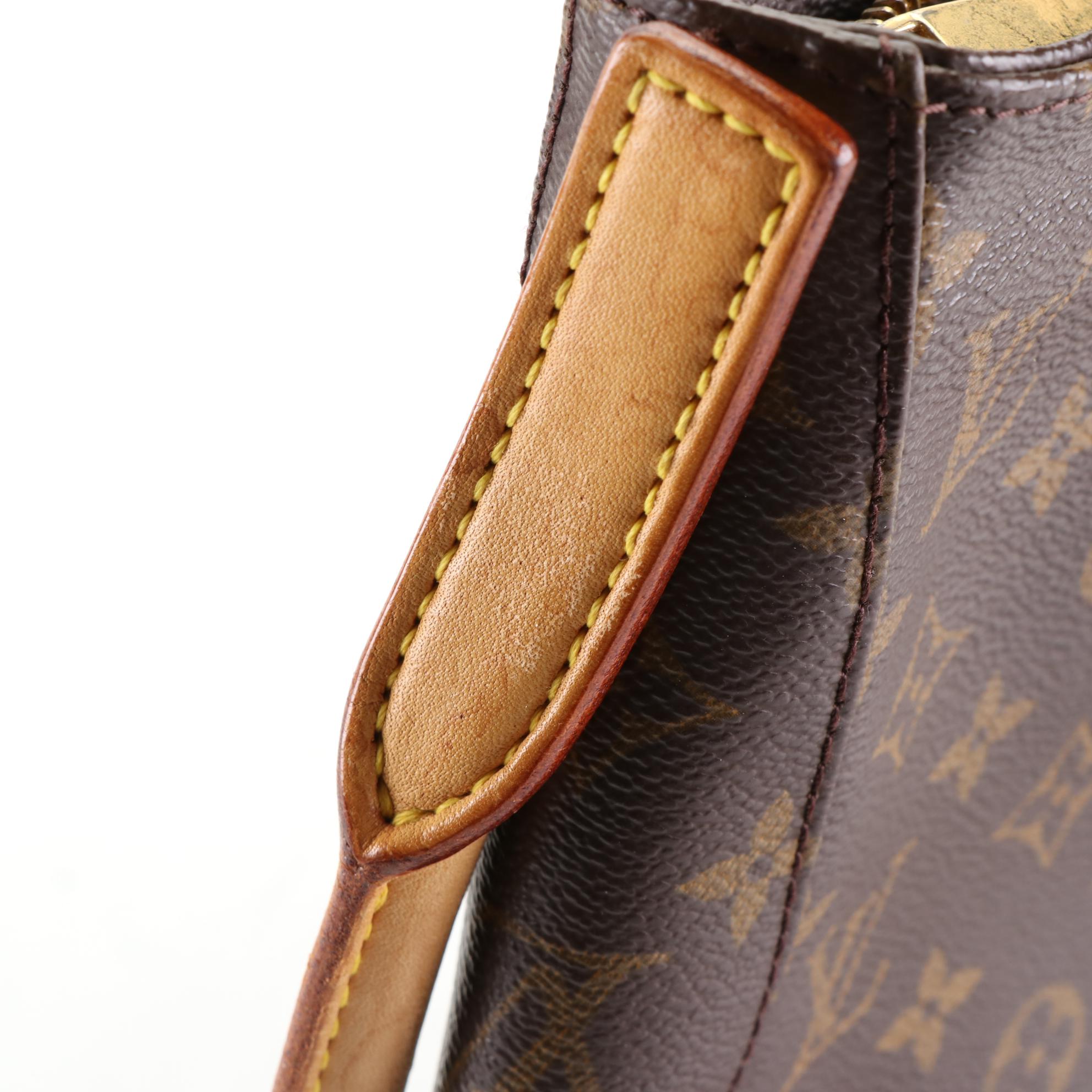Louis Vuitton Looping GM Bag in Monogram Canvas and Vachetta Leather