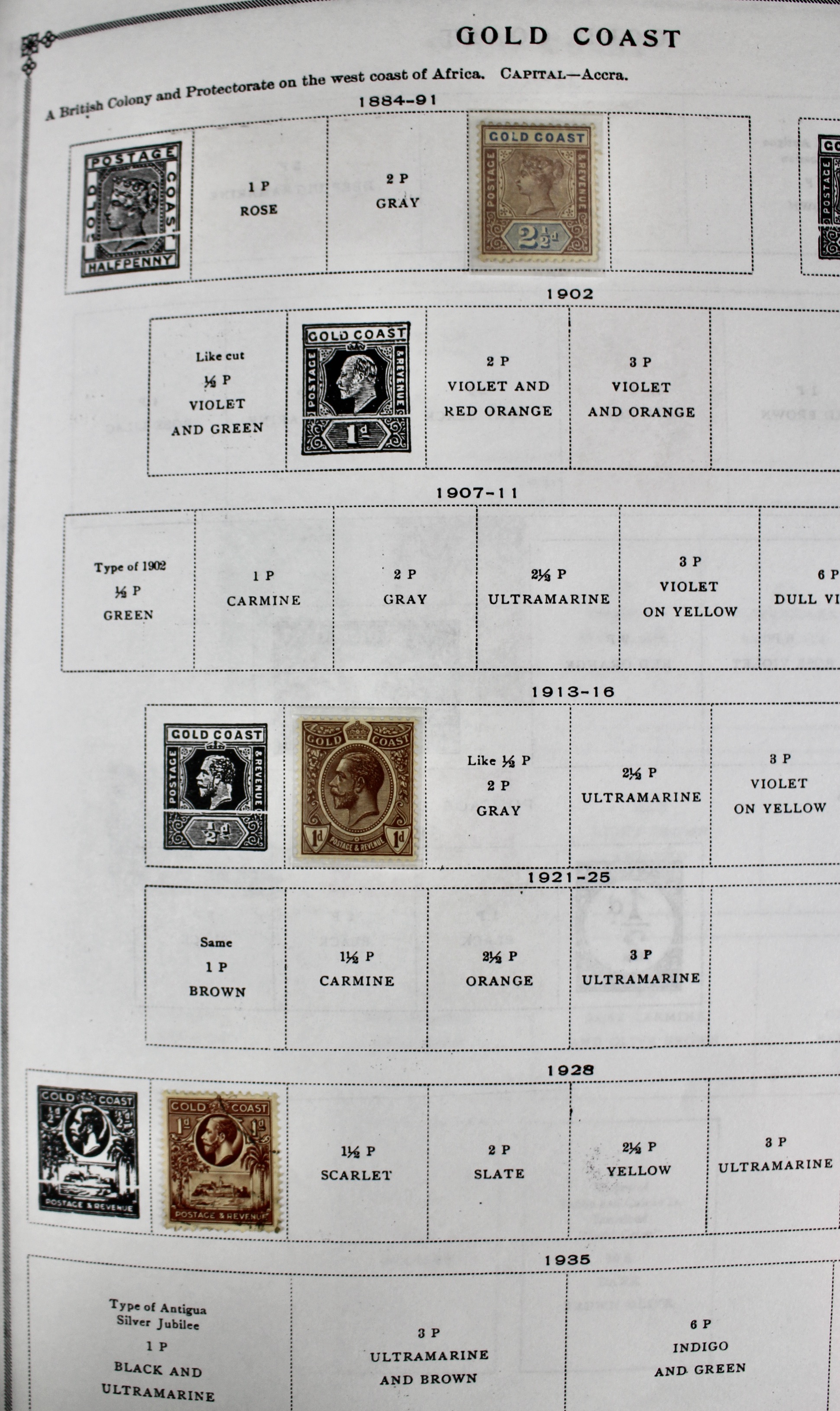 Scott's International Postage Stamp Album Collection, 1840 to 1949