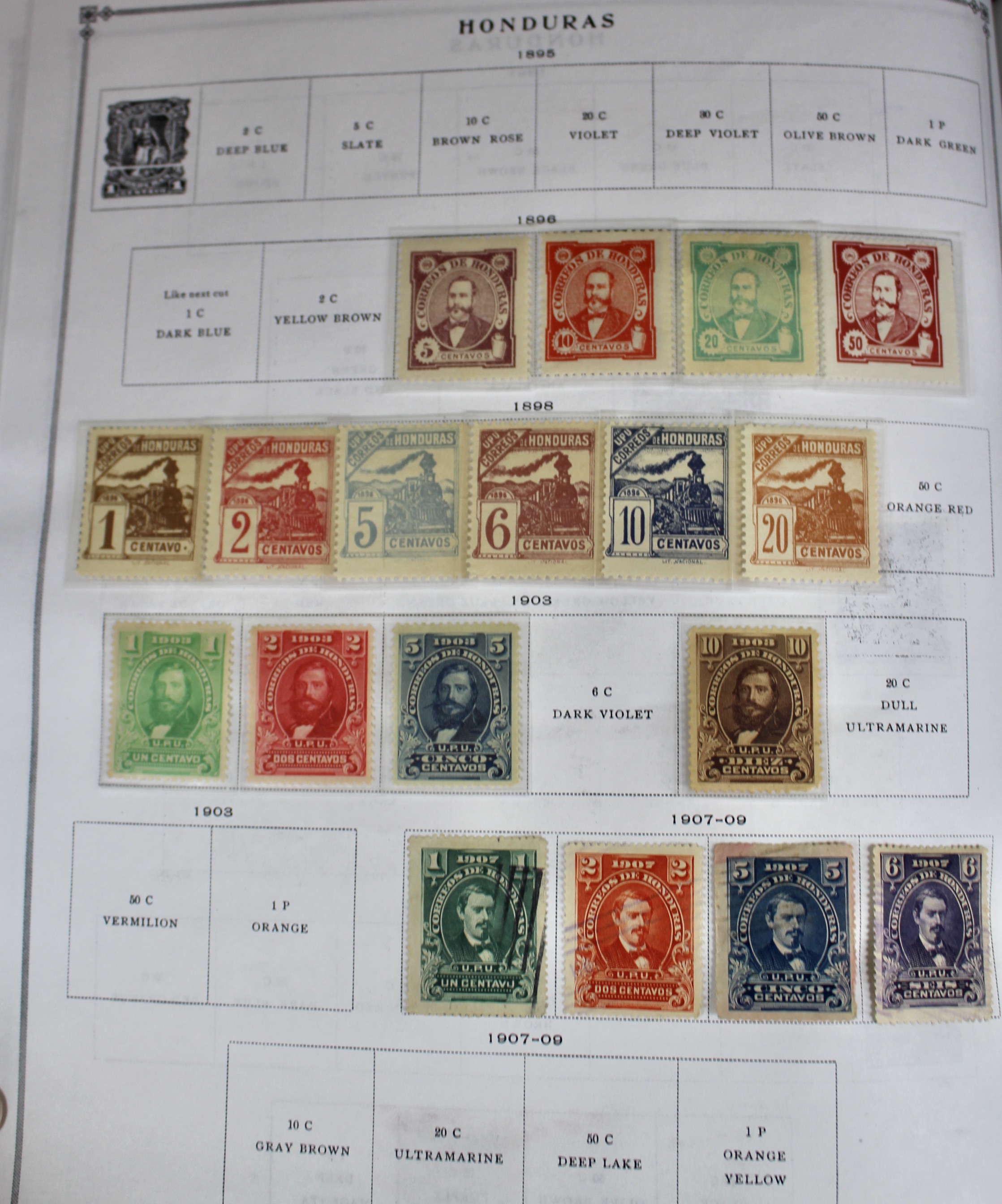 Scott's International Postage Stamp Album Collection, 1840 to 1949