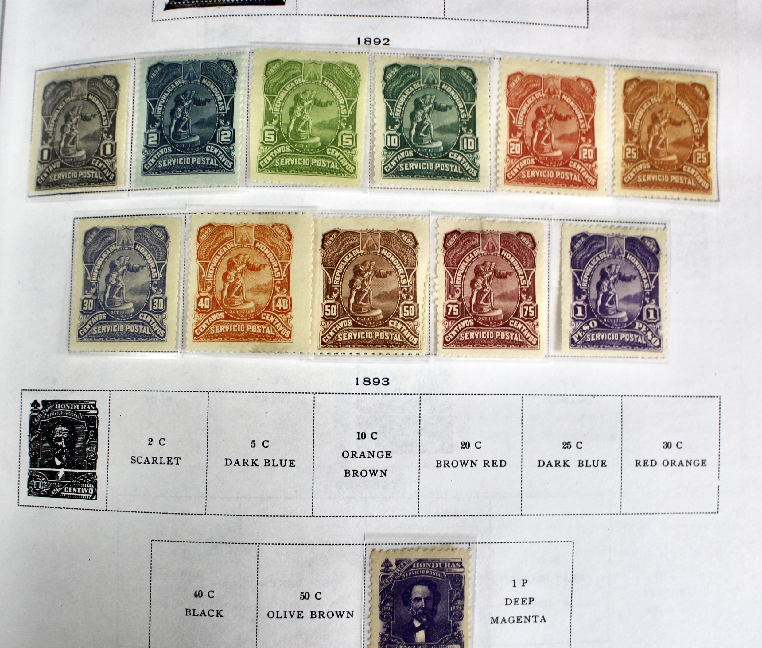 Scott's International Postage Stamp Album Collection, 1840 to 1949