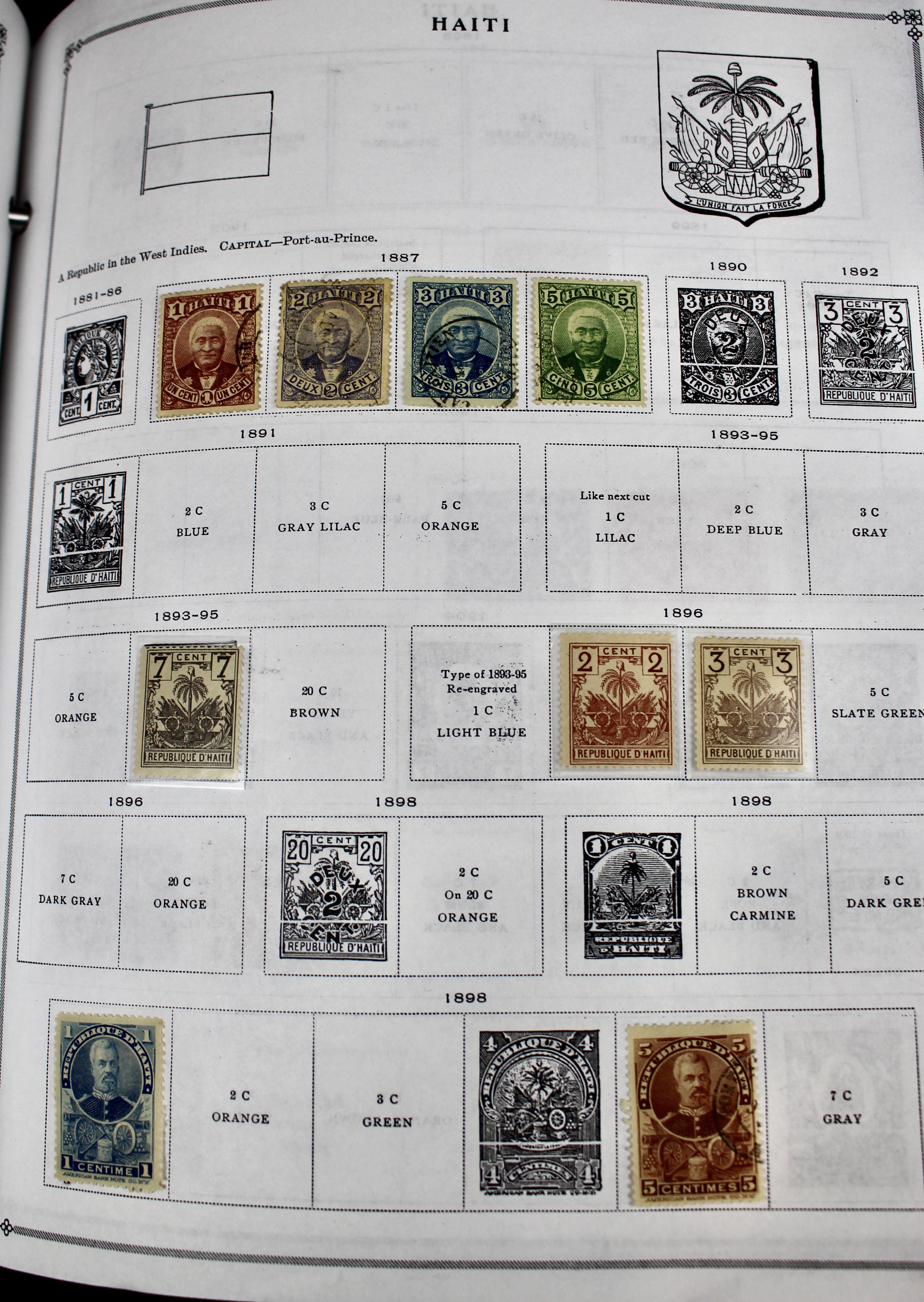 Scott's International Postage Stamp Album Collection, 1840 to 1949