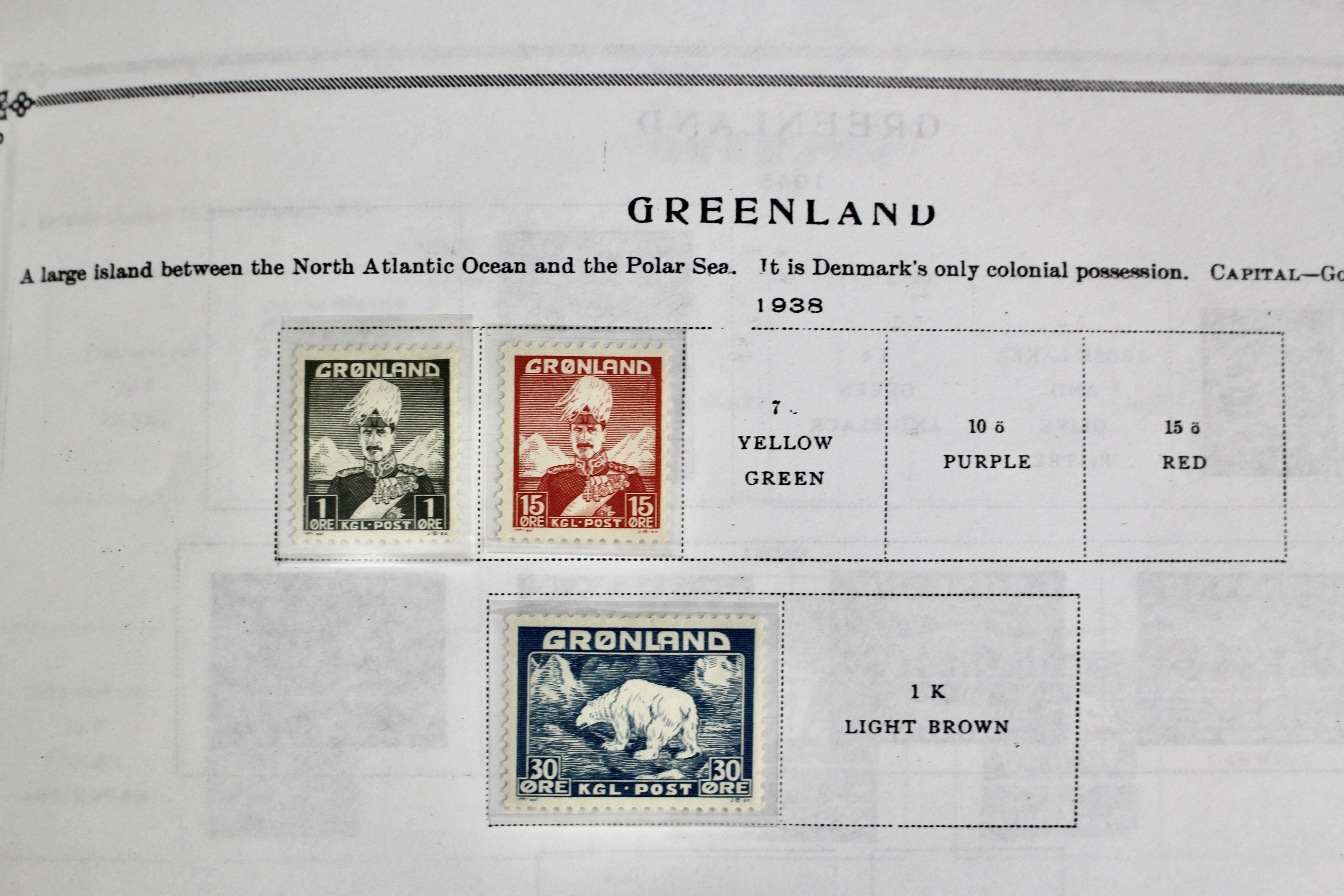 Scott's International Postage Stamp Album Collection, 1840 to 1949