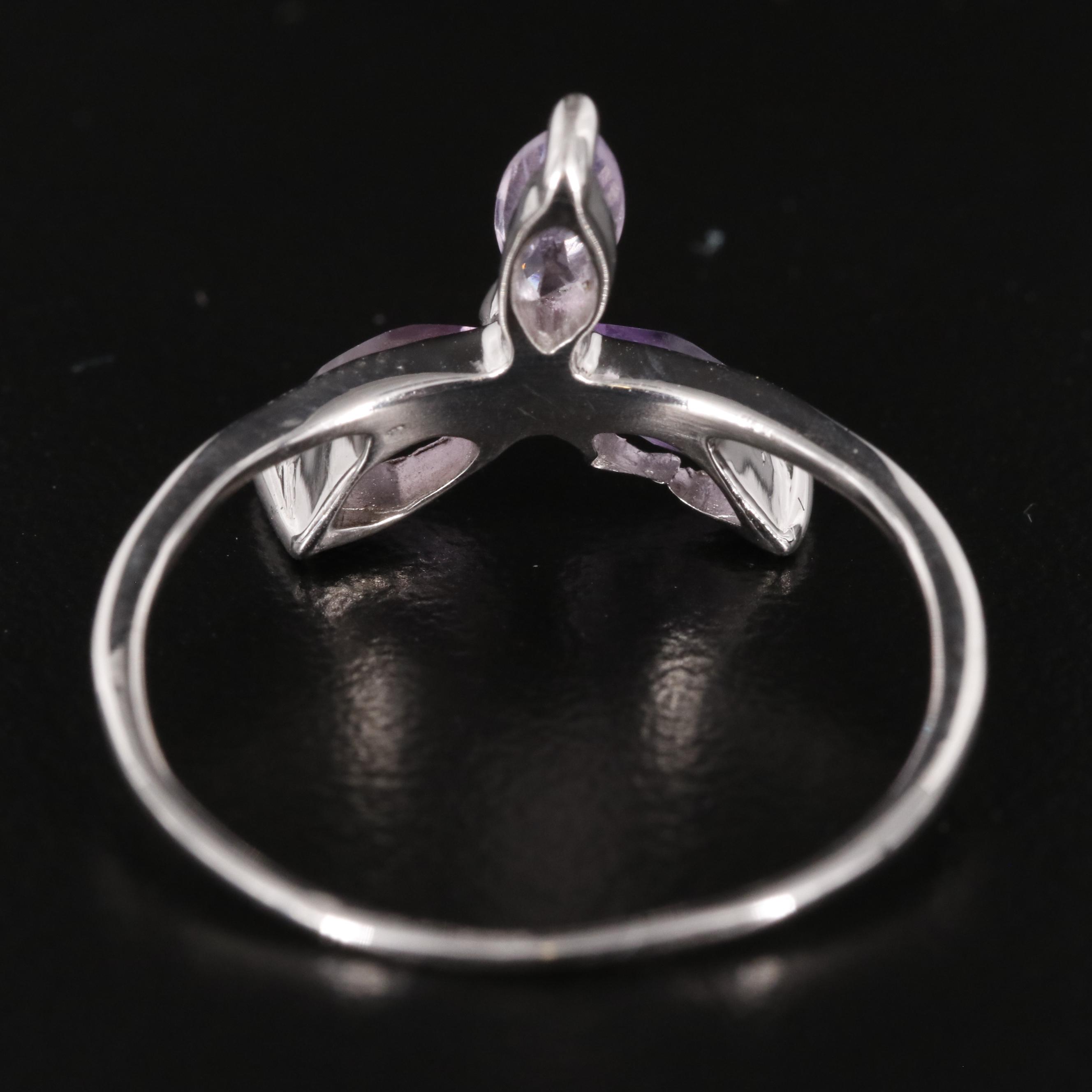 Sterling Amethyst Ring