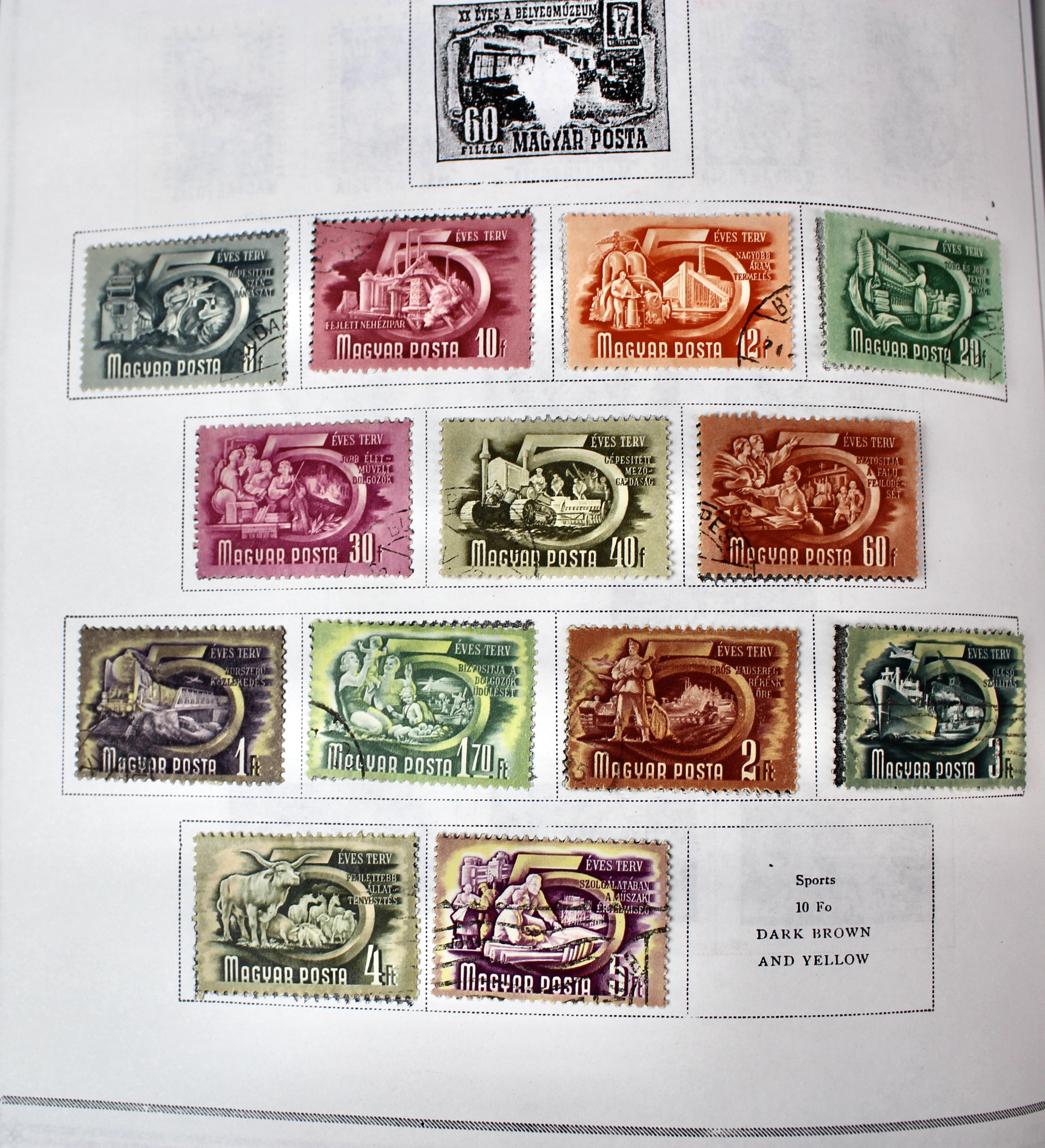 Scott's International Postage Stamp Album Collection, 1840 to 1949