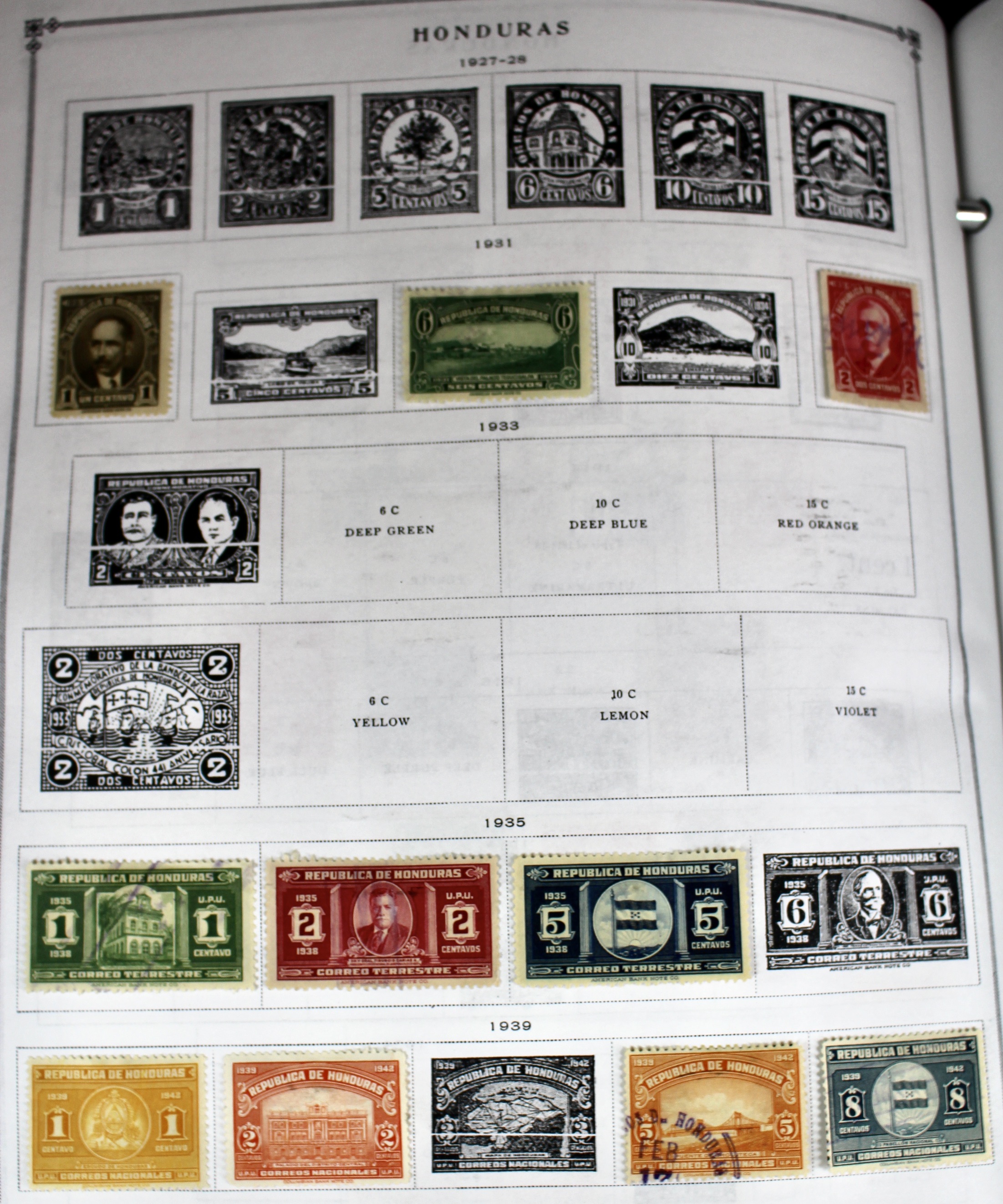 Scott's International Postage Stamp Album Collection, 1840 to 1949