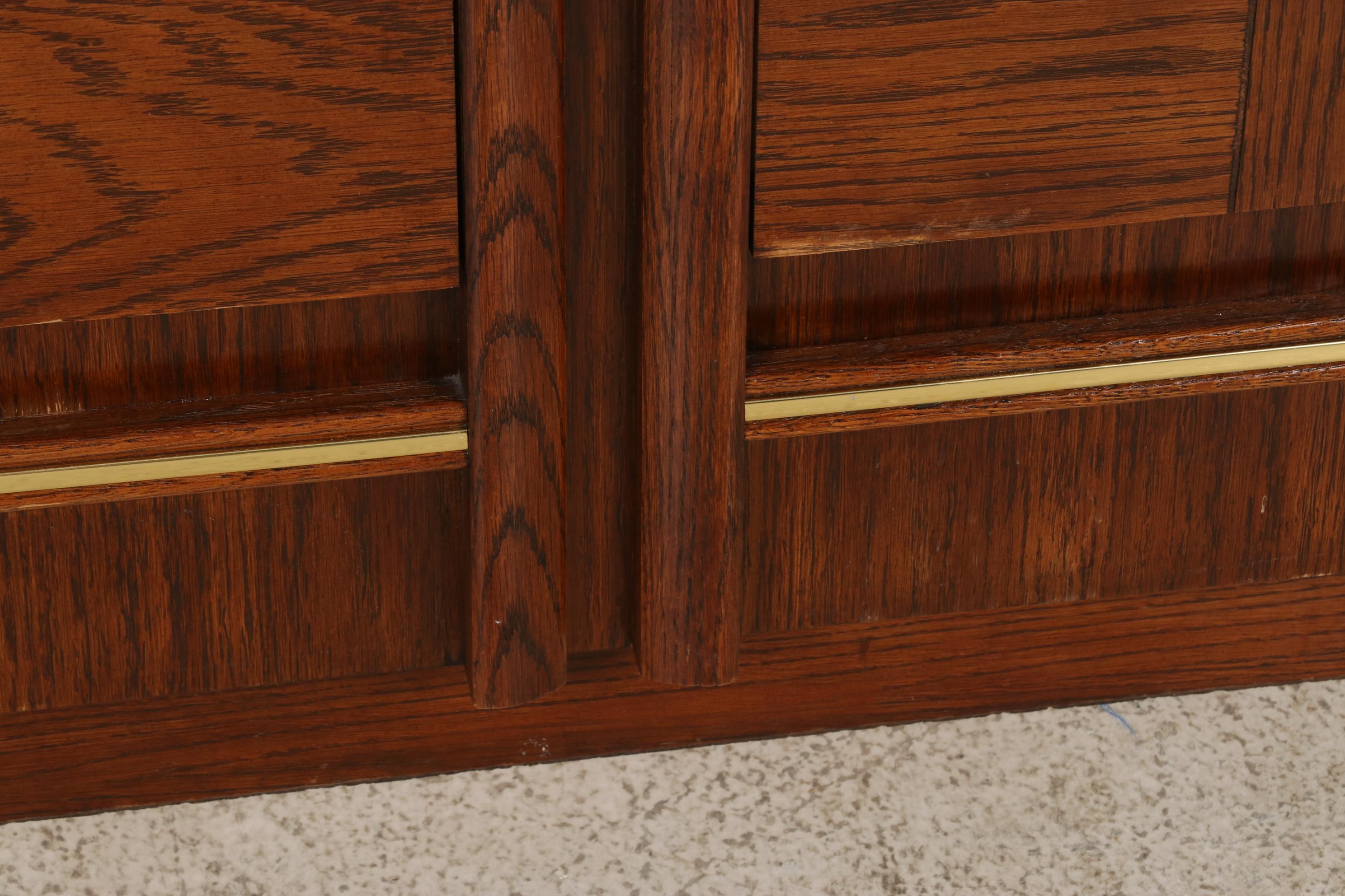 Lane "Aroma-Tite" Oak and Cedar-Lined Blanket Chest on Casters, 1970s