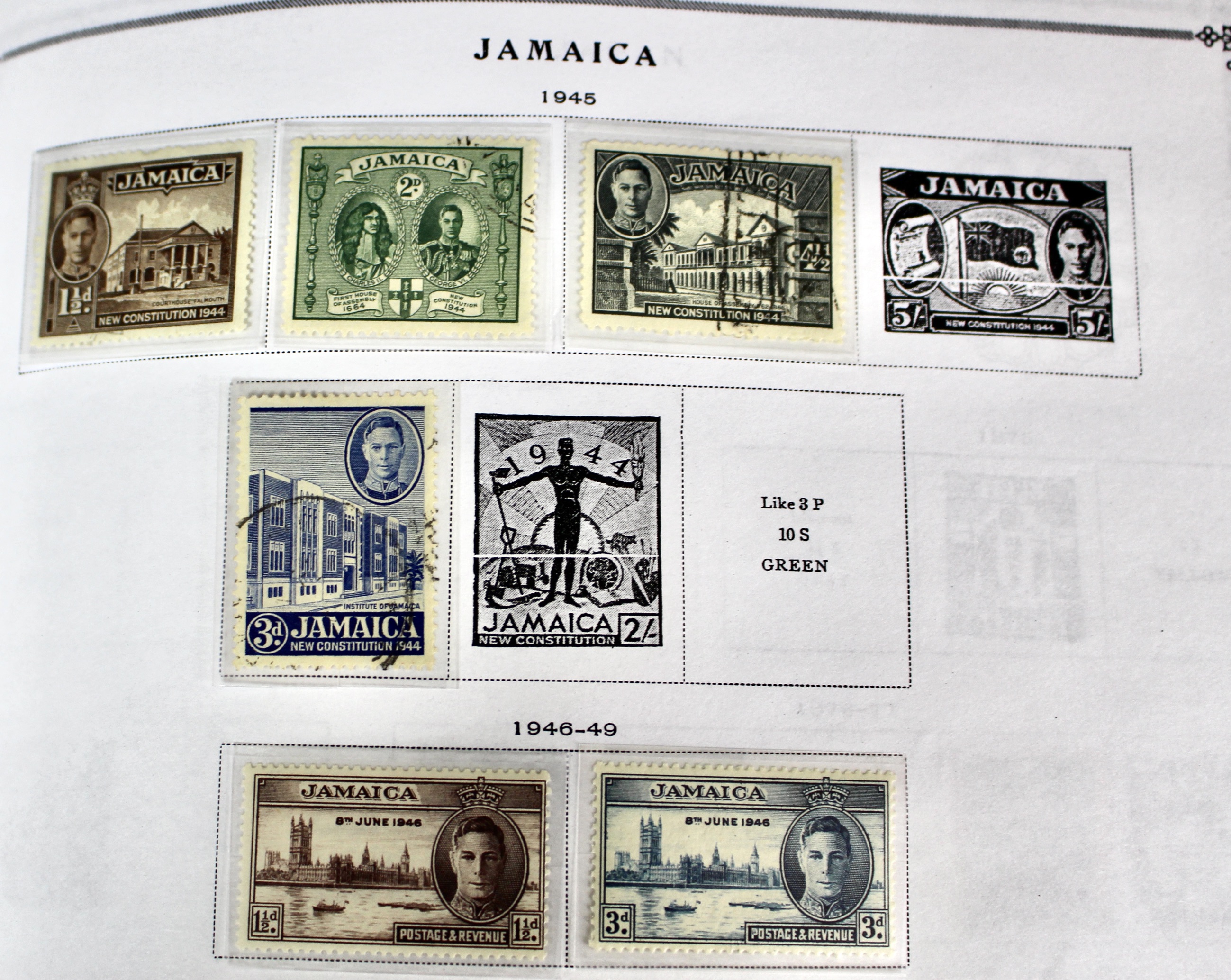 Scott's International Postage Stamp Album Collection, 1840 to 1949