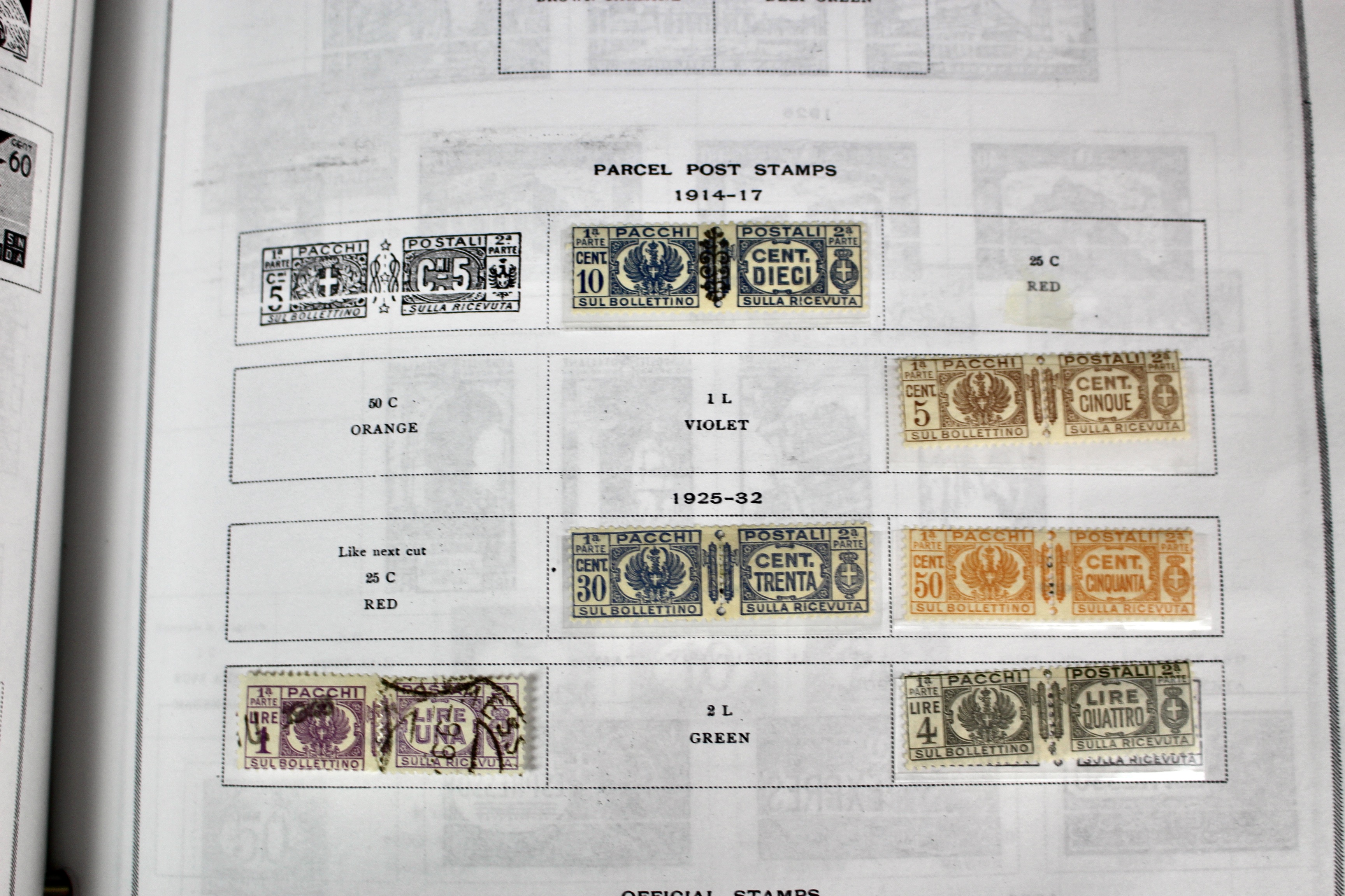 Scott's International Postage Stamp Album Collection, 1840 to 1949