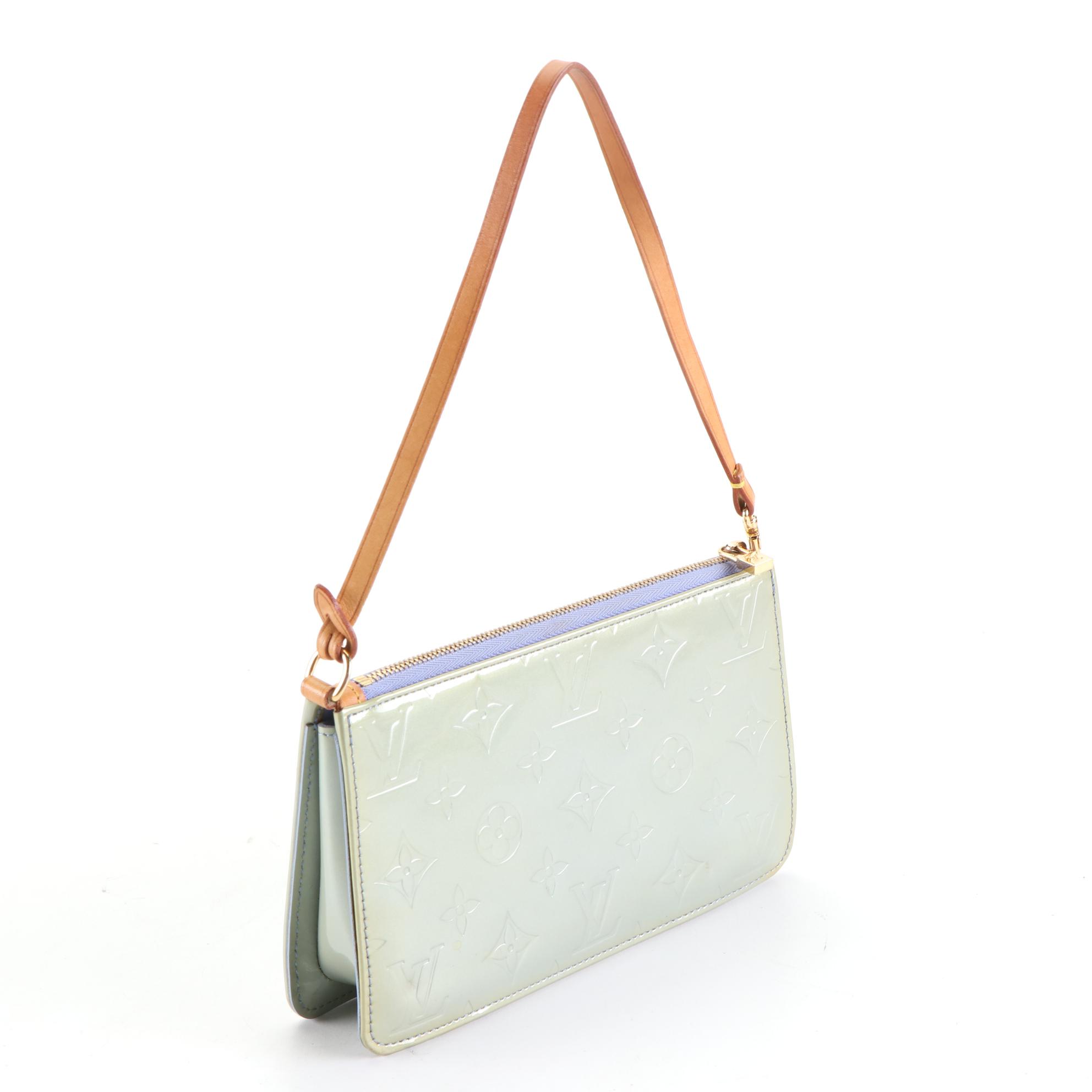 Louis Vuitton Lexington Pochette in Monogram Vernis and Vachetta Leather