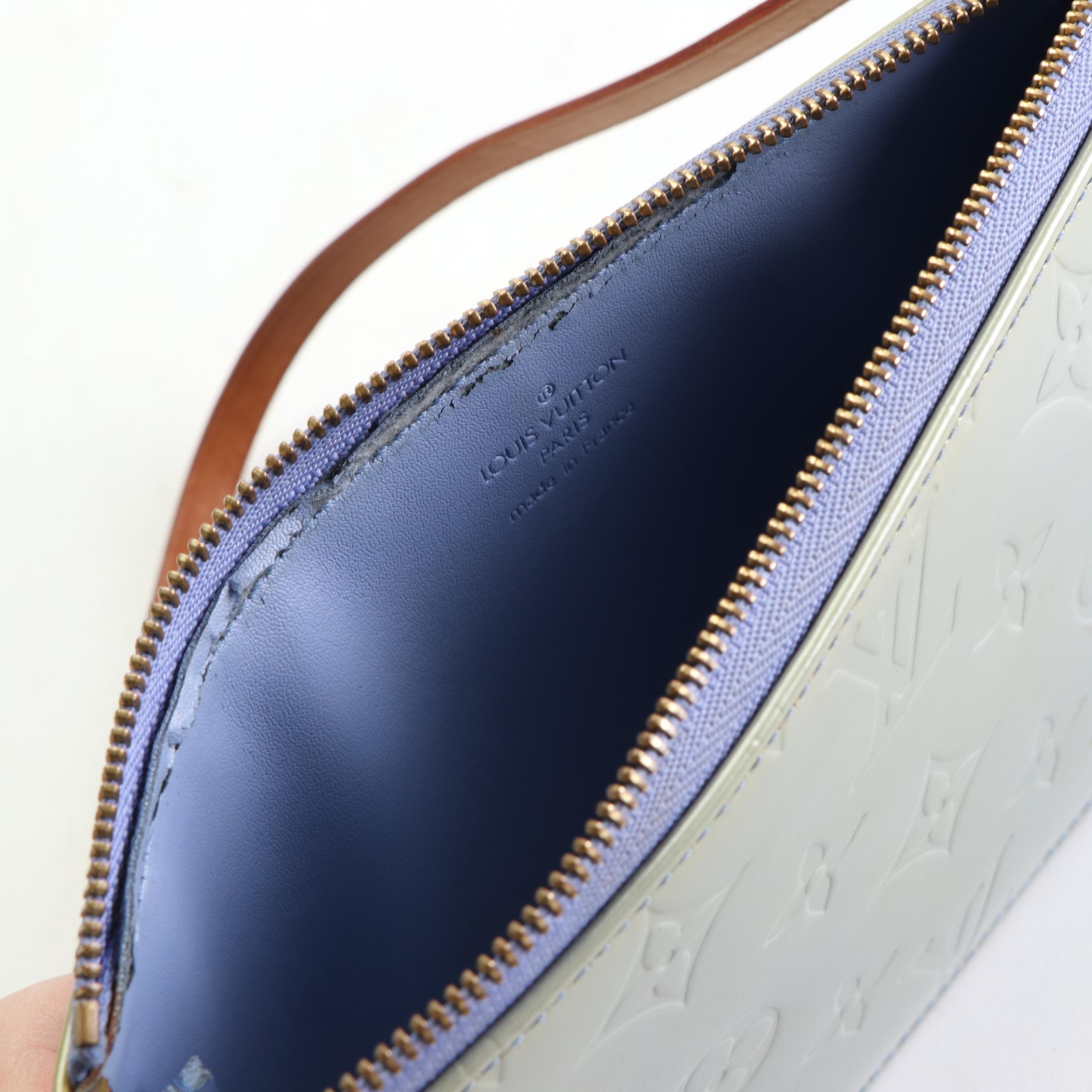 Louis Vuitton Lexington Pochette in Monogram Vernis and Vachetta Leather