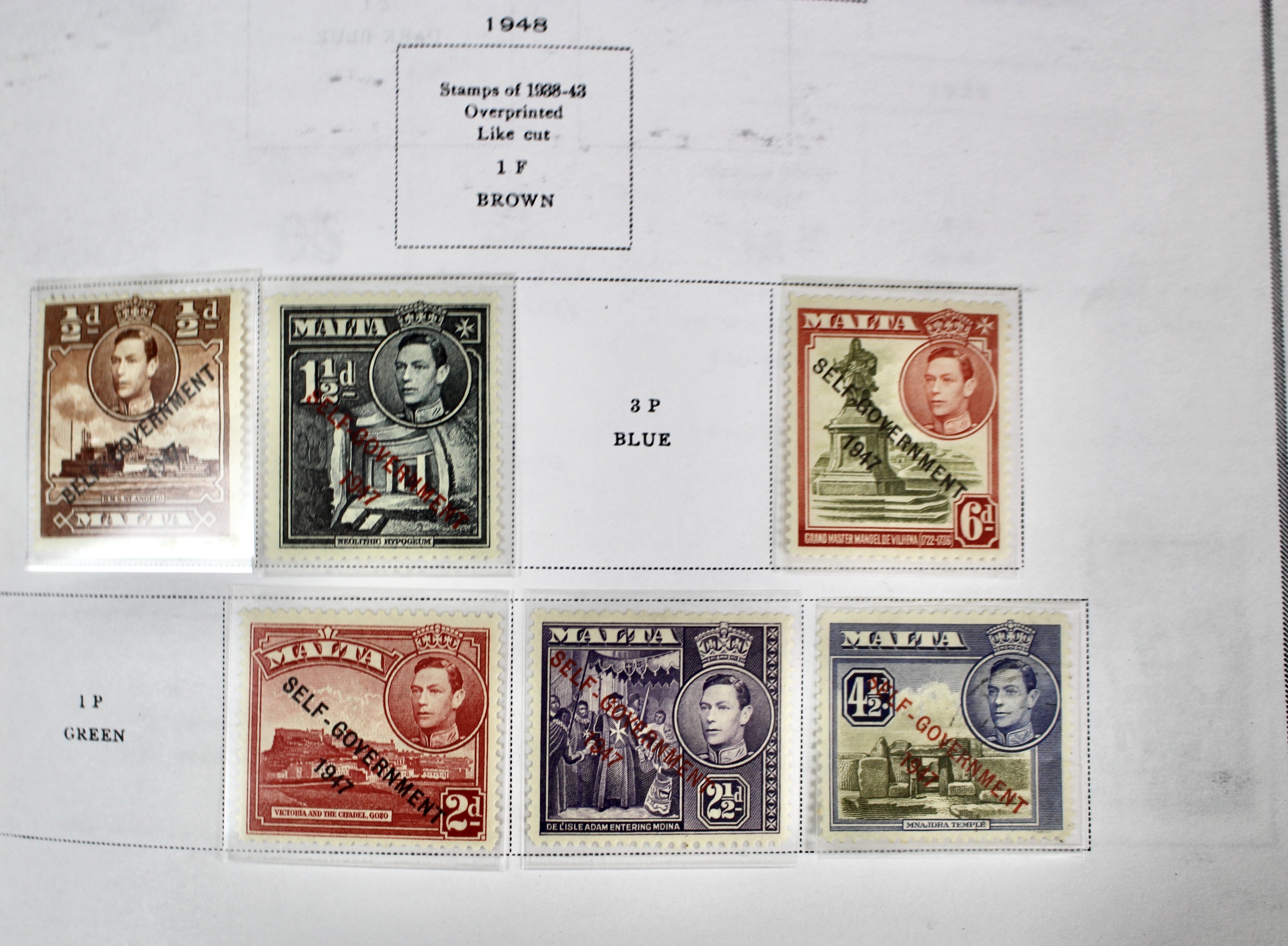 Scott's International Postage Stamp Album Collection, 1840 to 1949