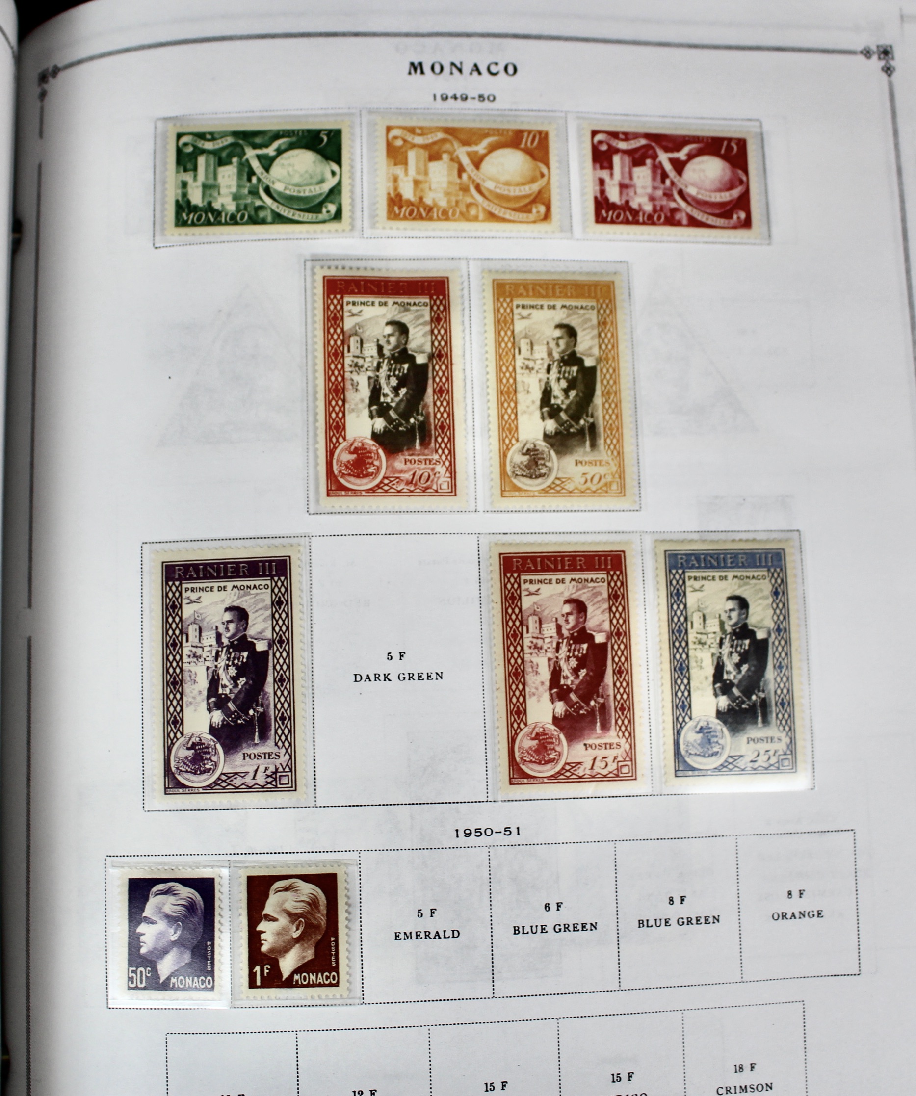 Scott's International Postage Stamp Album Collection, 1840 to 1949