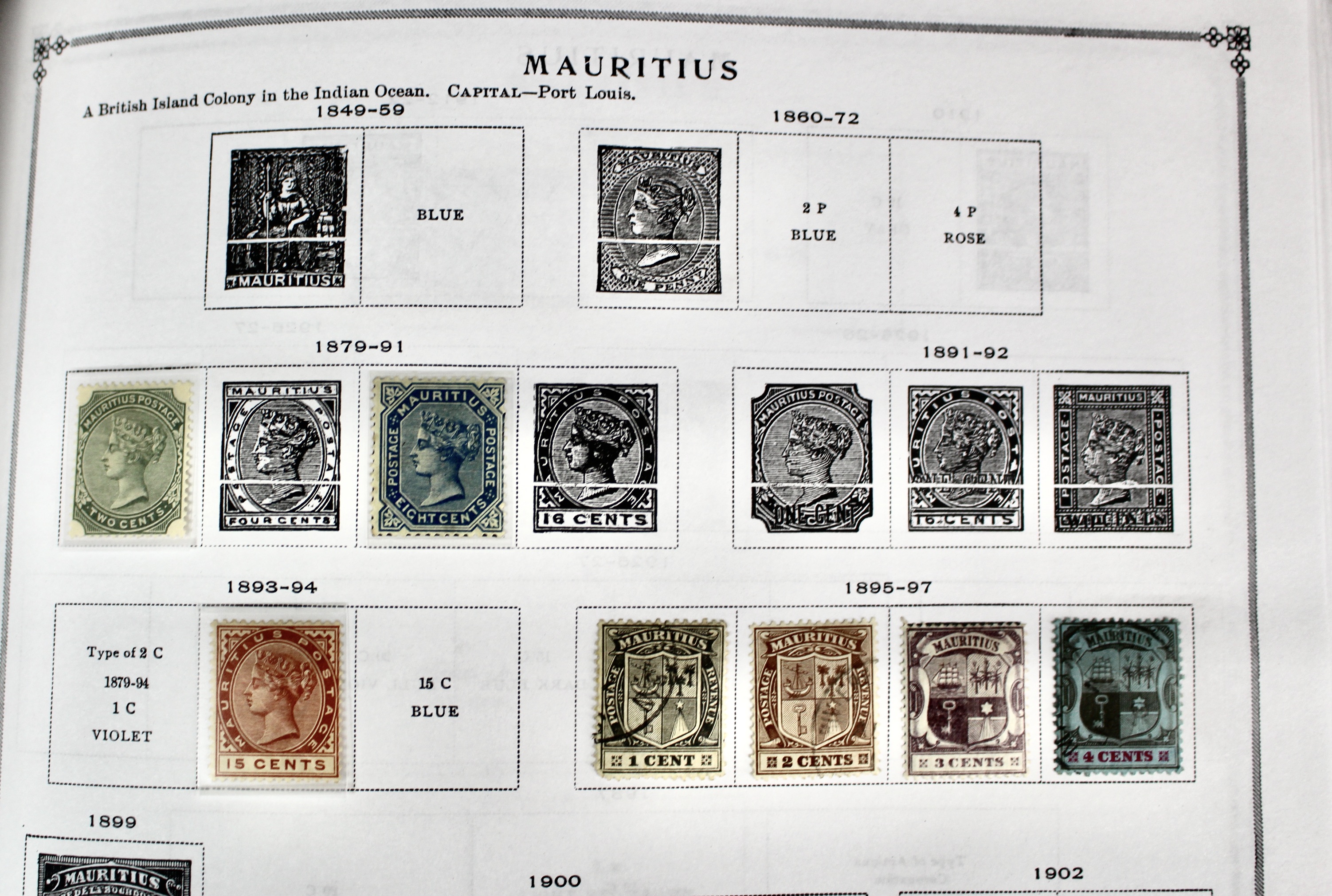 Scott's International Postage Stamp Album Collection, 1840 to 1949