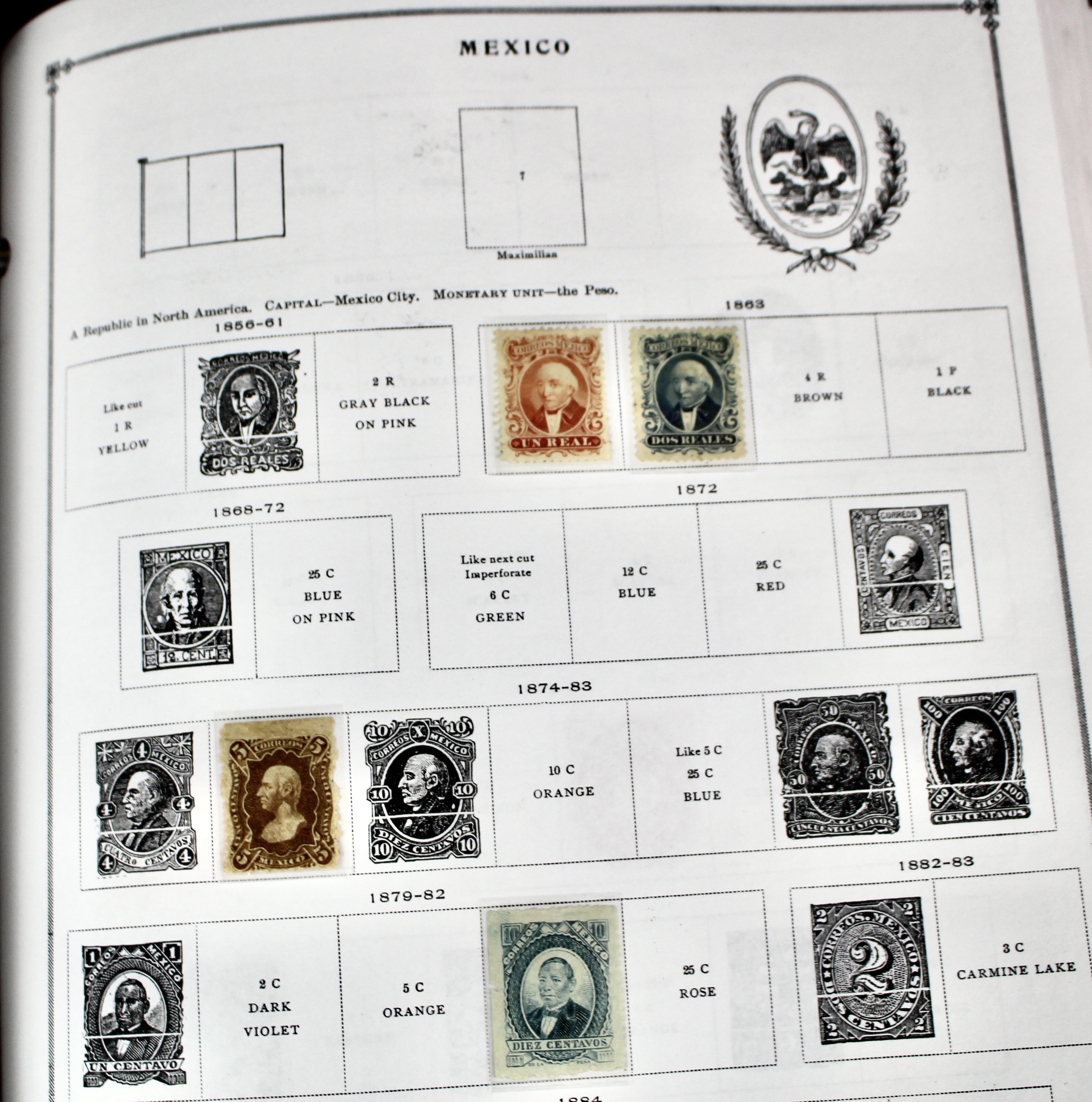 Scott's International Postage Stamp Album Collection, 1840 to 1949