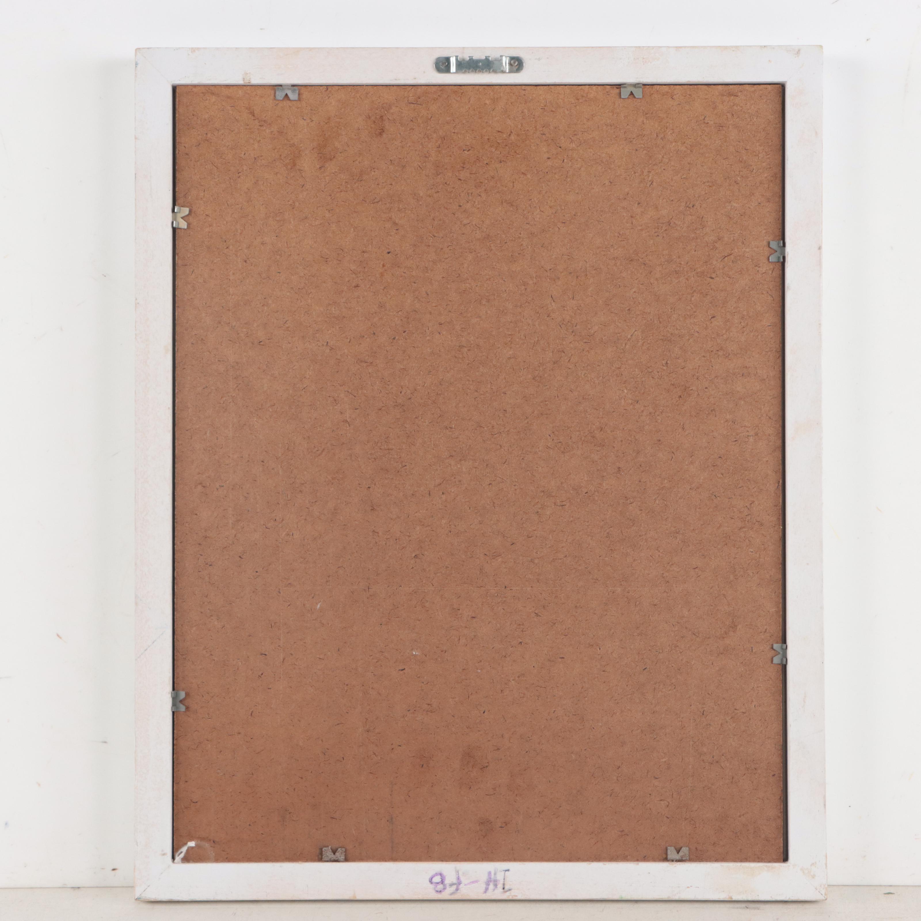 Offset Lithograph of Winter Central Park Scene, Late 20th to 21st Century