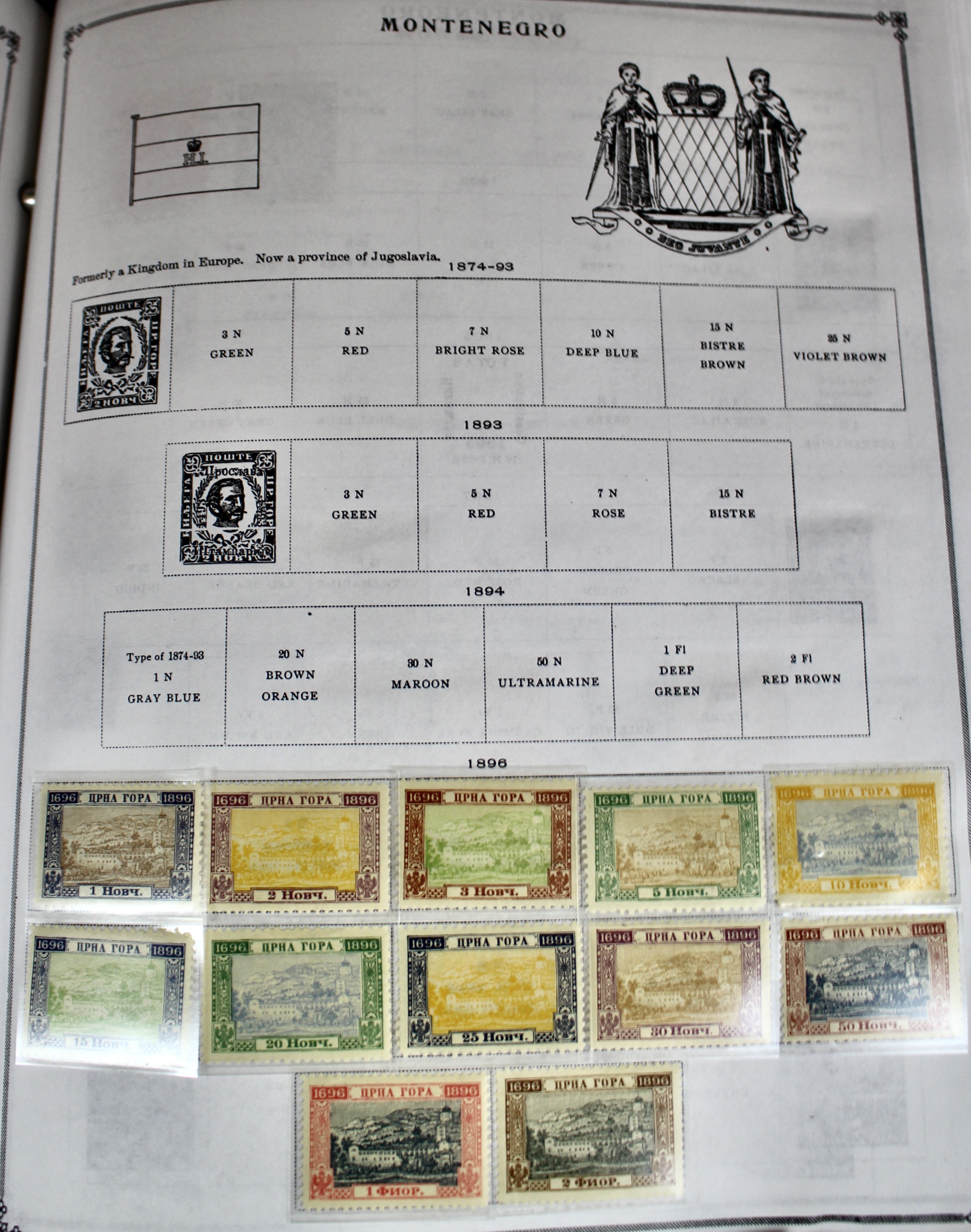 Scott's International Postage Stamp Album Collection, 1840 to 1949