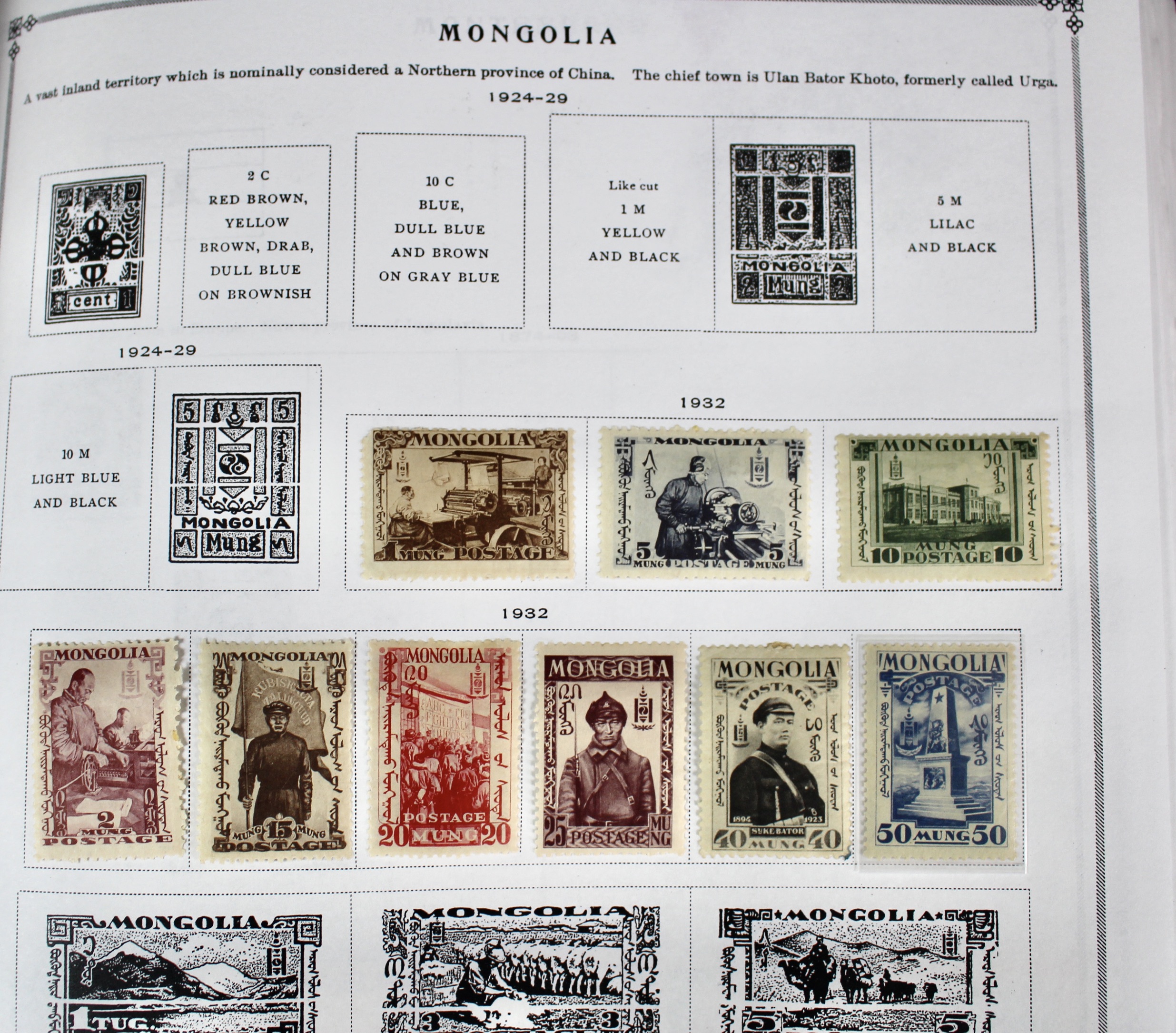 Scott's International Postage Stamp Album Collection, 1840 to 1949