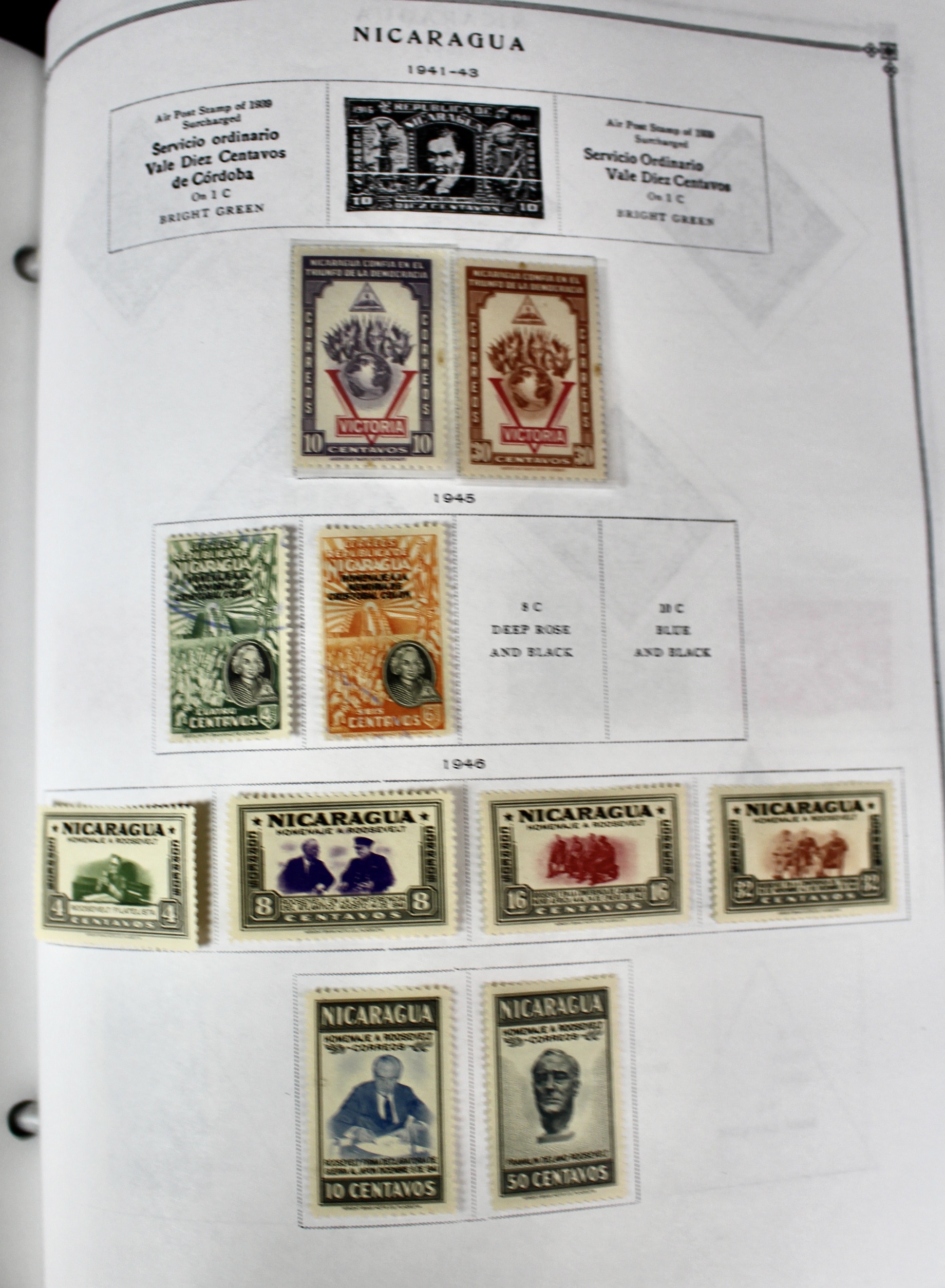 Scott's International Postage Stamp Album Collection, 1840 to 1949