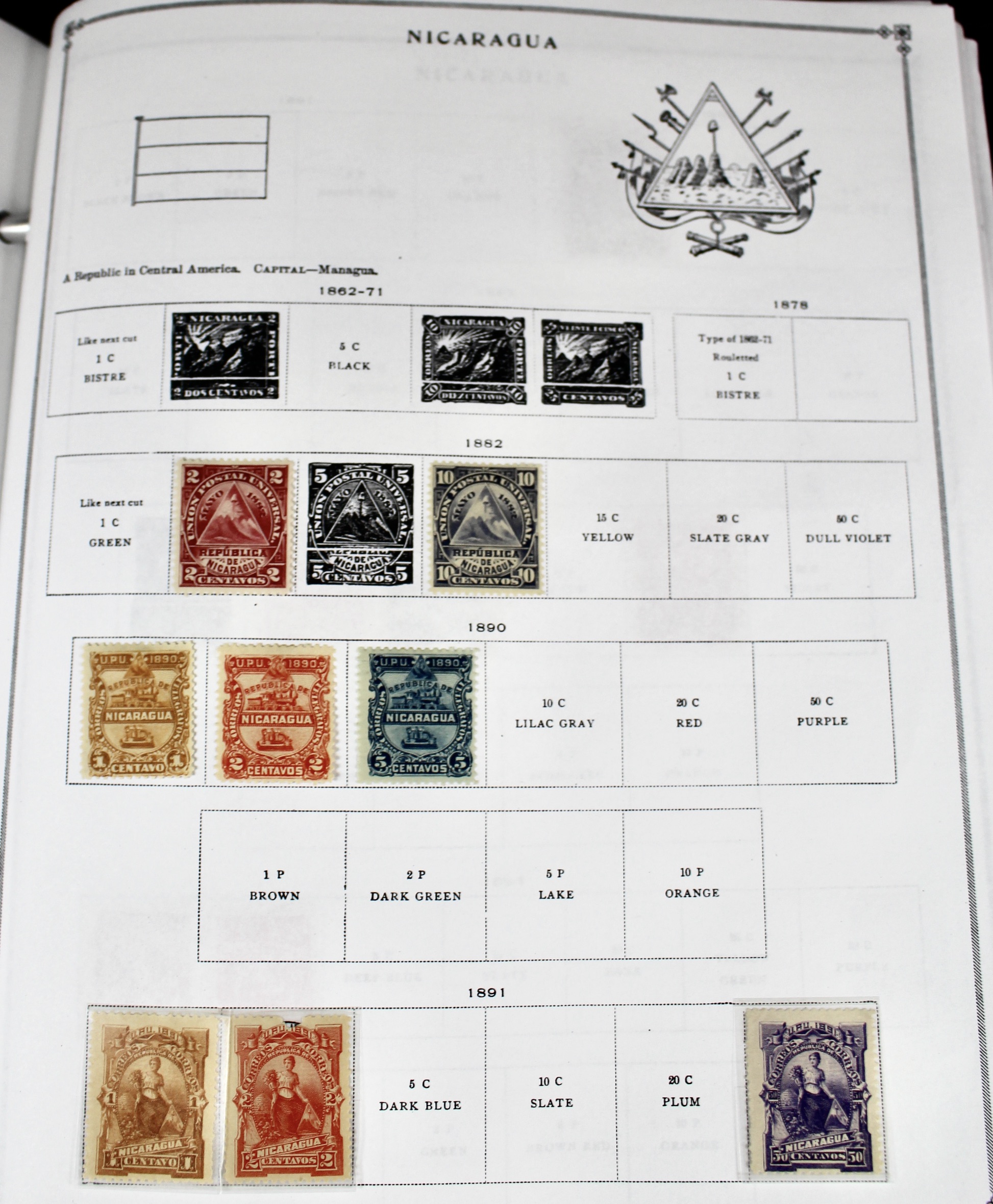 Scott's International Postage Stamp Album Collection, 1840 to 1949