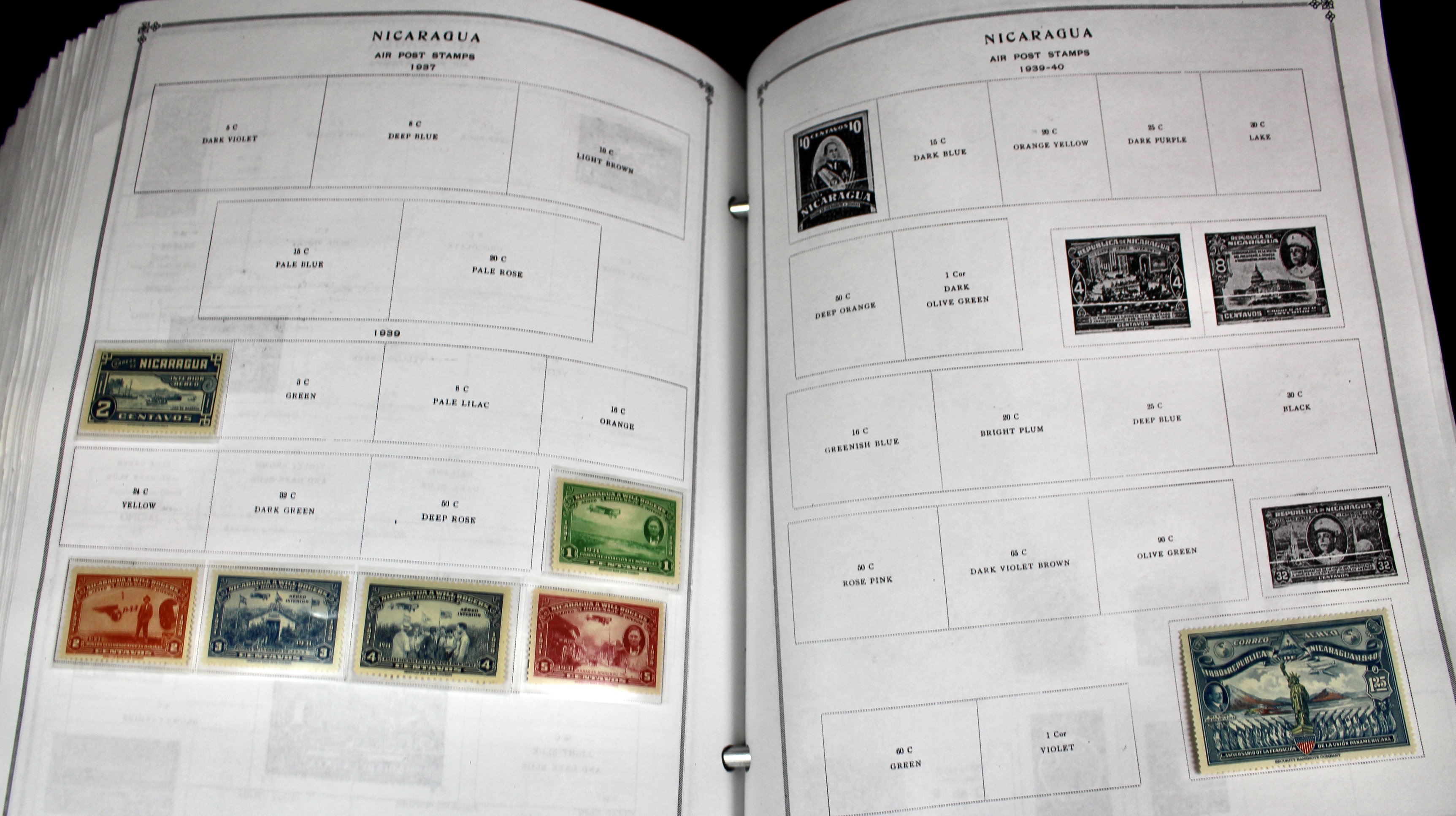 Scott's International Postage Stamp Album Collection, 1840 to 1949