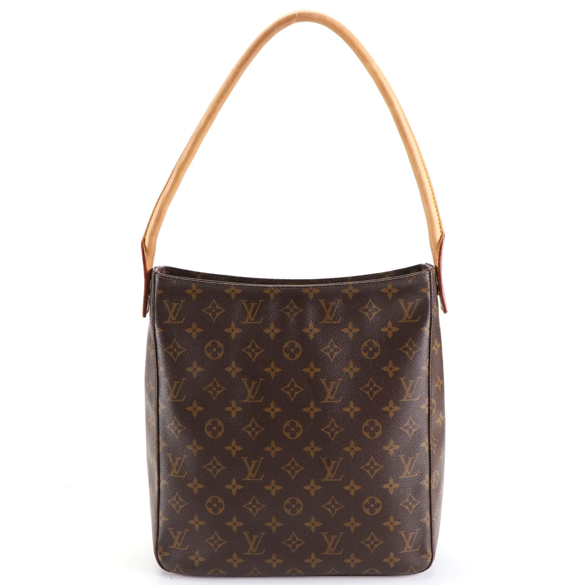 Louis Vuitton Looping GM Bag in Monogram Canvas and Vachetta Leather